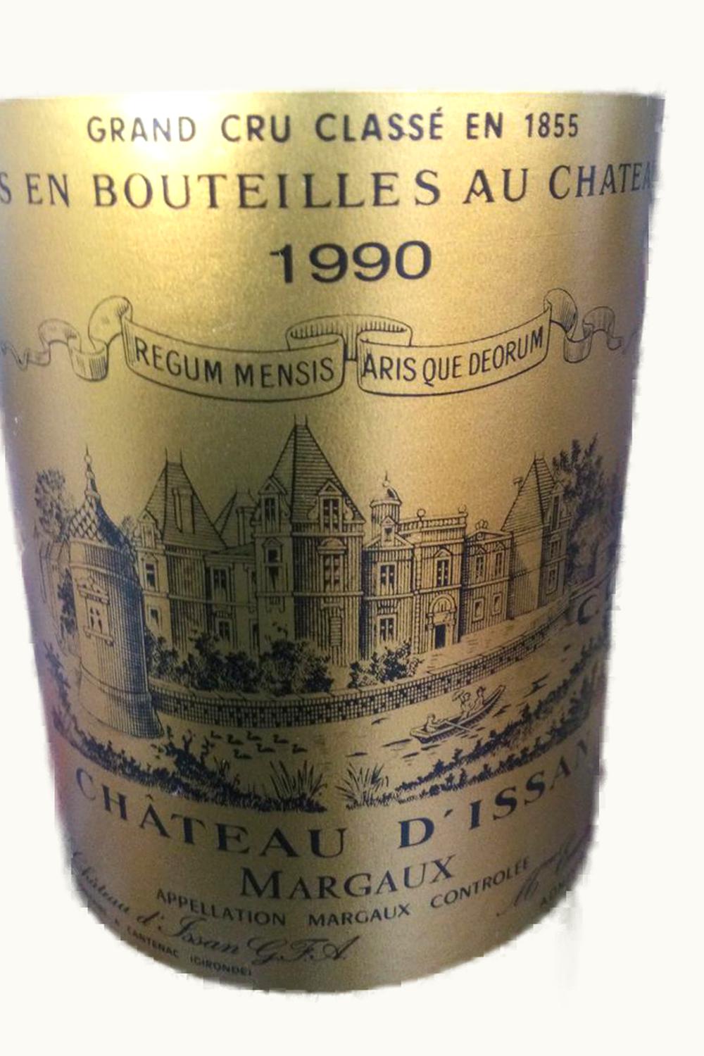 Château d'Issan Château d'Issan Margaux Medoc Bordeaux, 1990