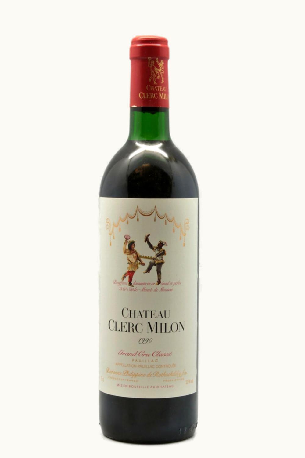 Château Clerc Milon Château Clerc Milon Pauillac Medoc Bordeaux, 1990