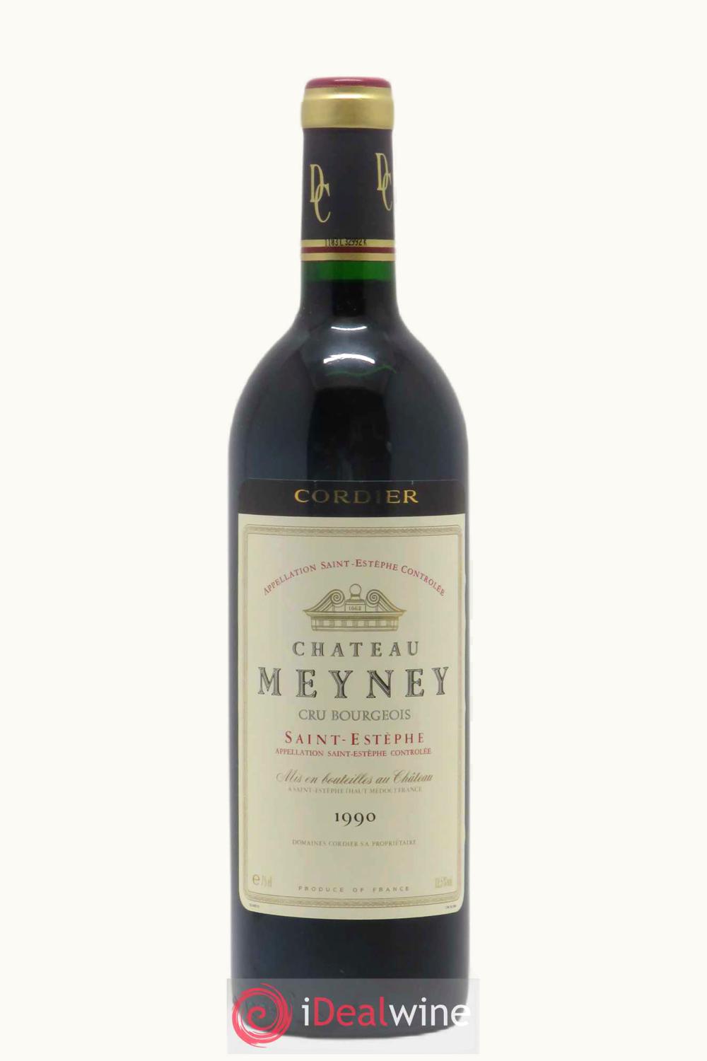 Château Meyney Meyney St-Estephe Medoc Bordeaux, 1990