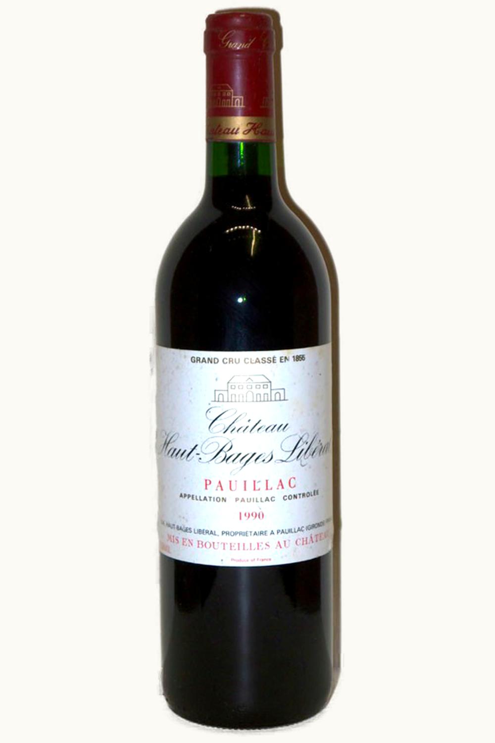 Château Haut-Bages-Libéral Château Haut-Bages-Libéral Pauillac Medoc Bordeaux, 1990