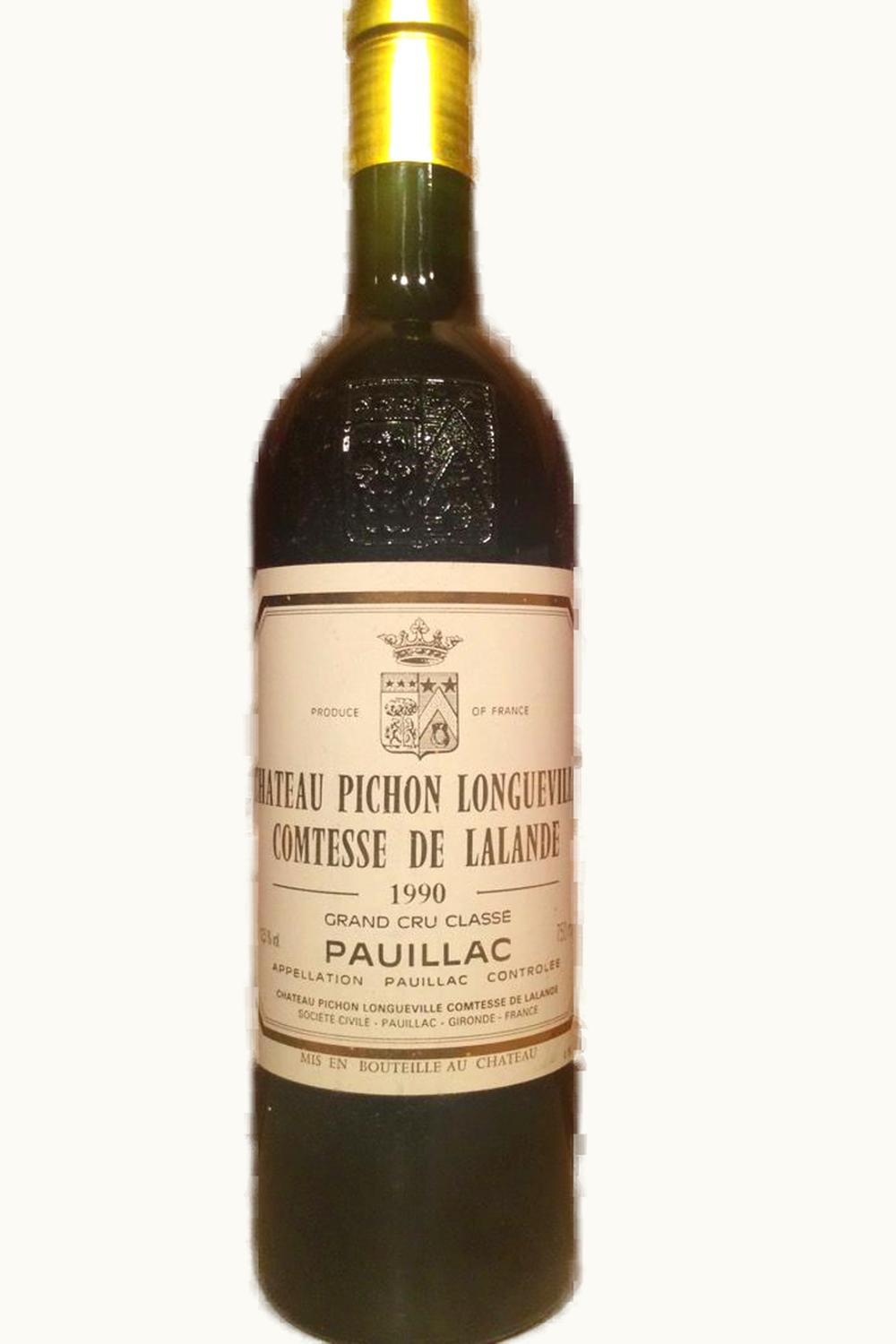 Château Pichon Longueville Comtesse de Lalande Château Pichon Longueville Comtesse de Lalande Pauillac Medoc Bordeaux, 1990 UZ0641470