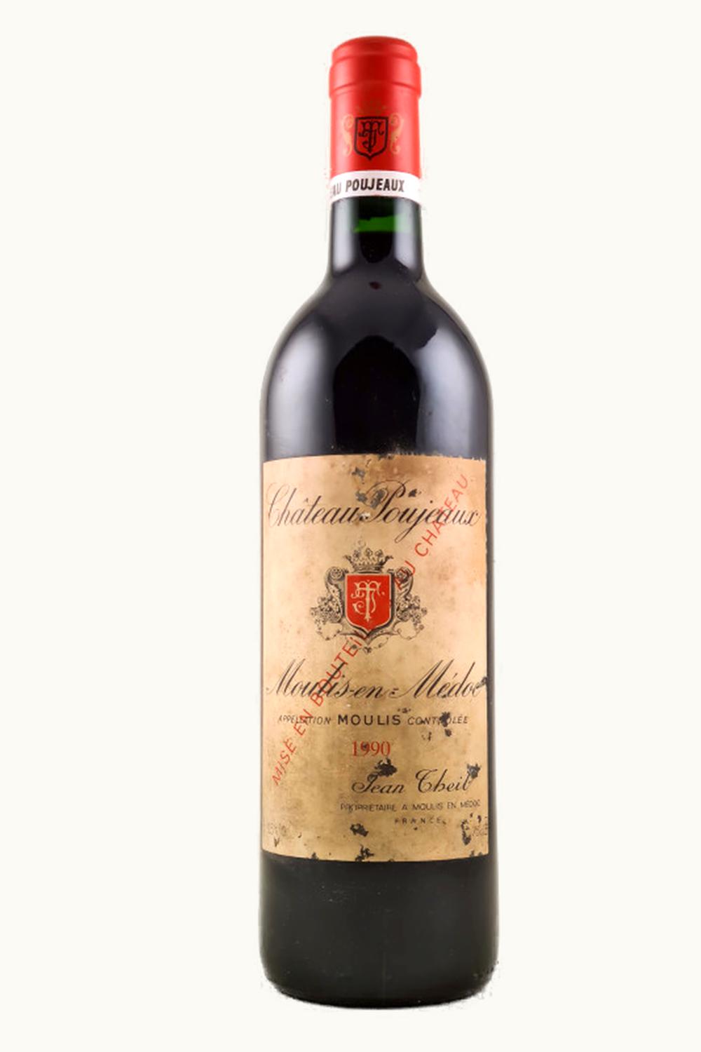 Château Poujeaux Château Poujeaux Moulis Medoc Bordeaux, 1990