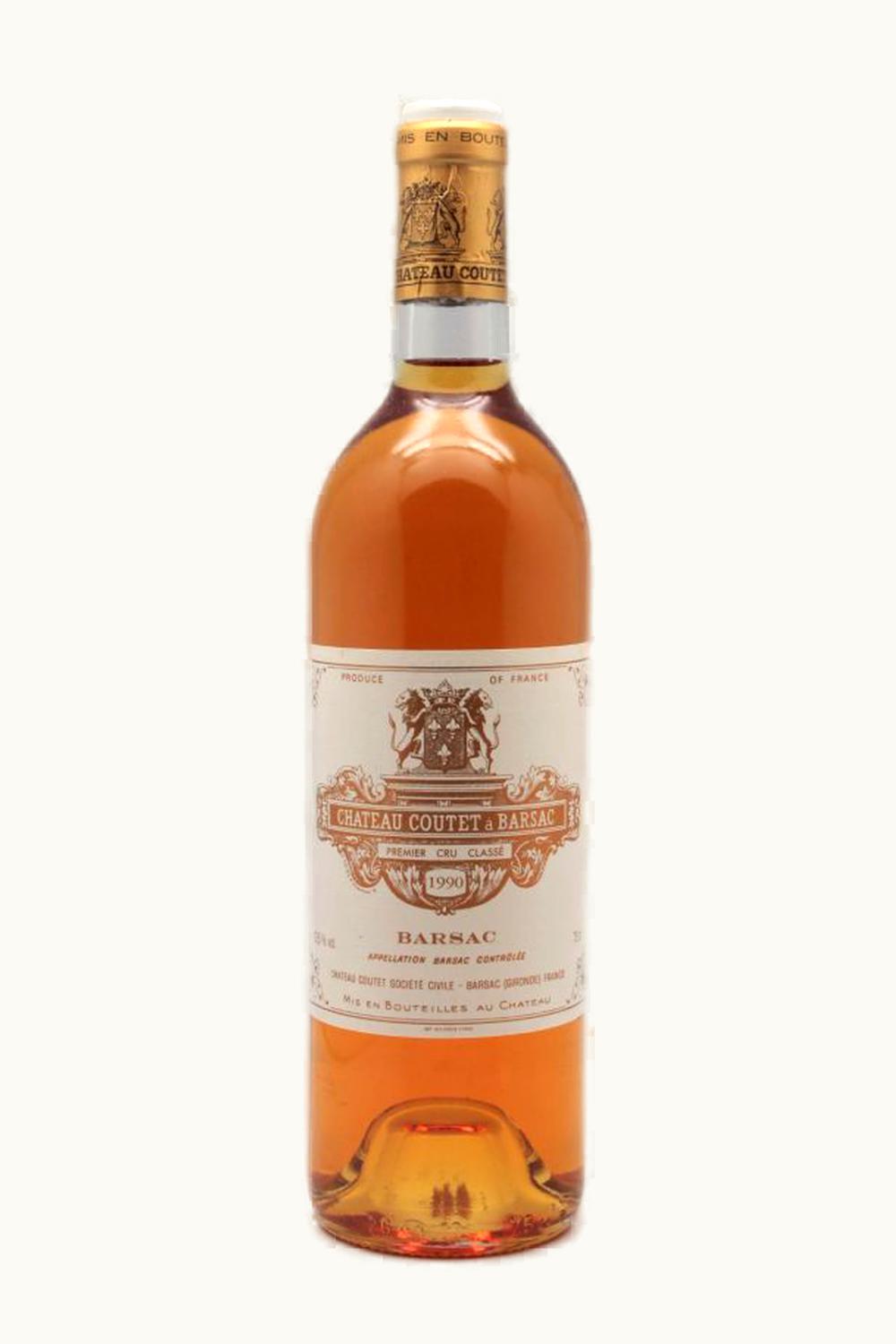 Château Coutet Château Coutet Barsac Sauternes Bordeaux, 1990