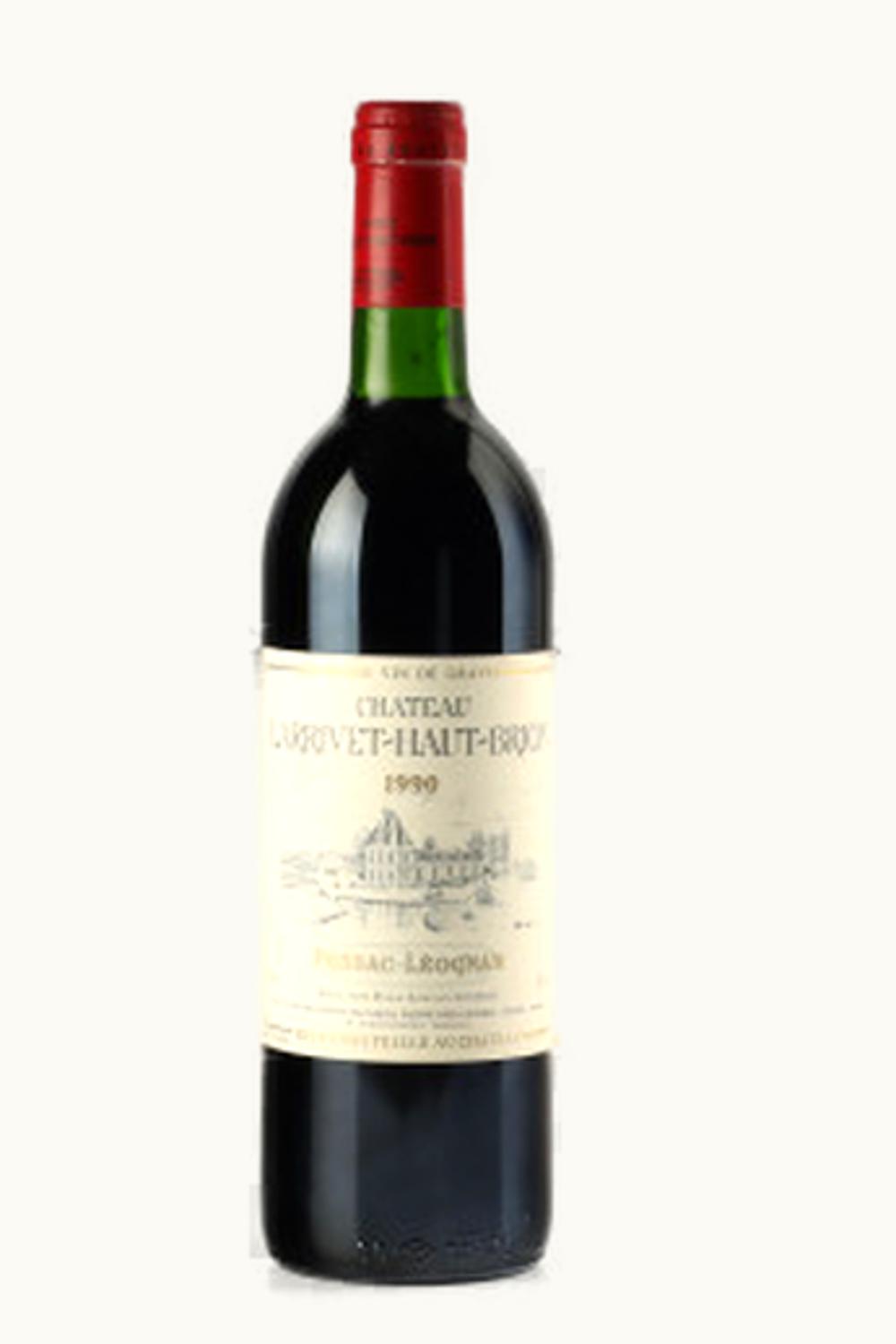 Château Larrivet Haut-Brion Château Larrivet Haut-Brion Pessac-Leognan Bordeaux, 1990
