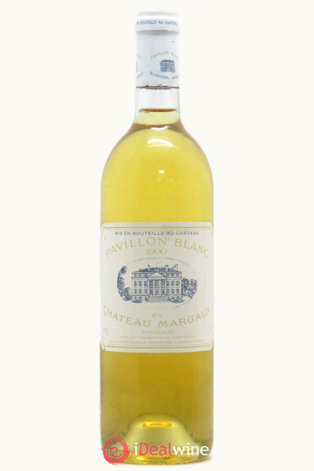 Château Pavillon Blanc du Château Margaux Pavillon Blanc du Château Margaux Bordeaux, 1990