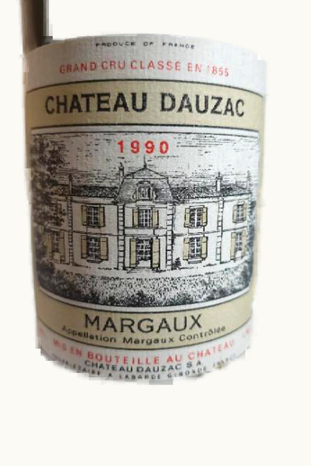 Château Dauzac Dauzac Margaux Medoc Bordeaux, 1990
