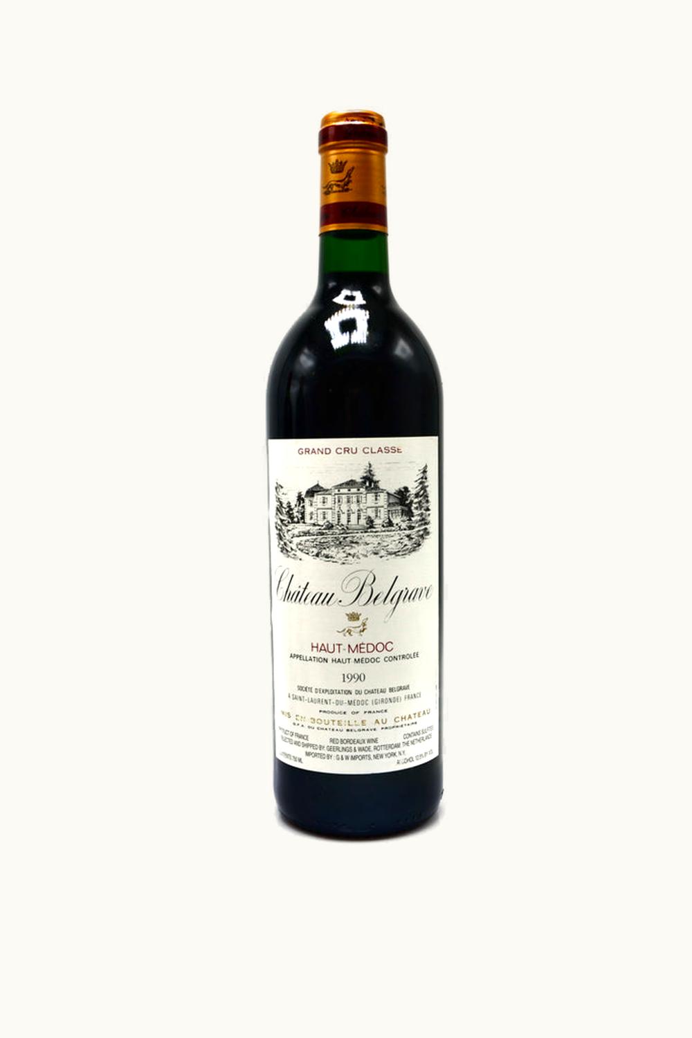Château Belgrave Château Belgrave Haut Medoc Bordeaux, 1990