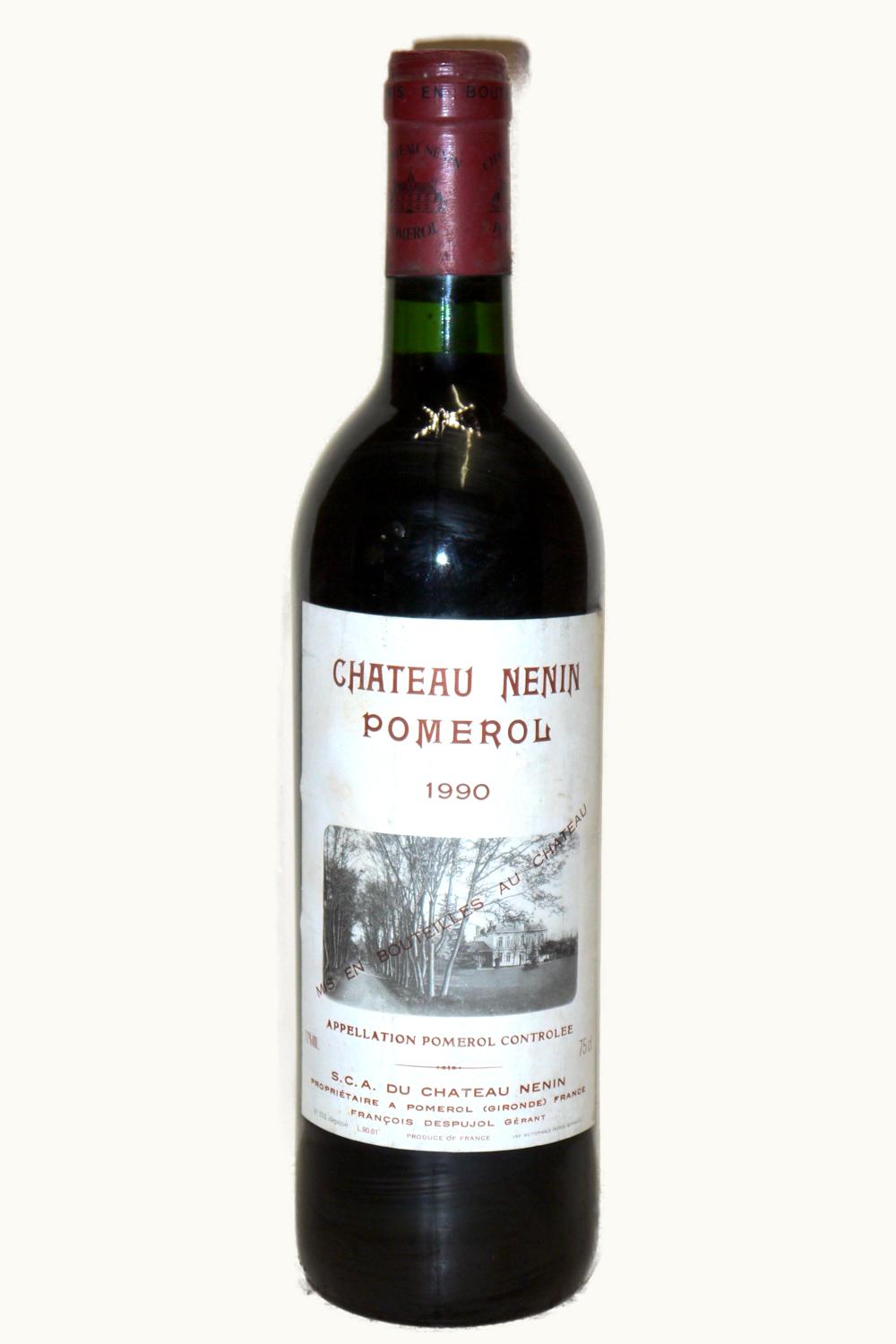 Château Nenin Nenin Pomerol Bordeaux, 1990