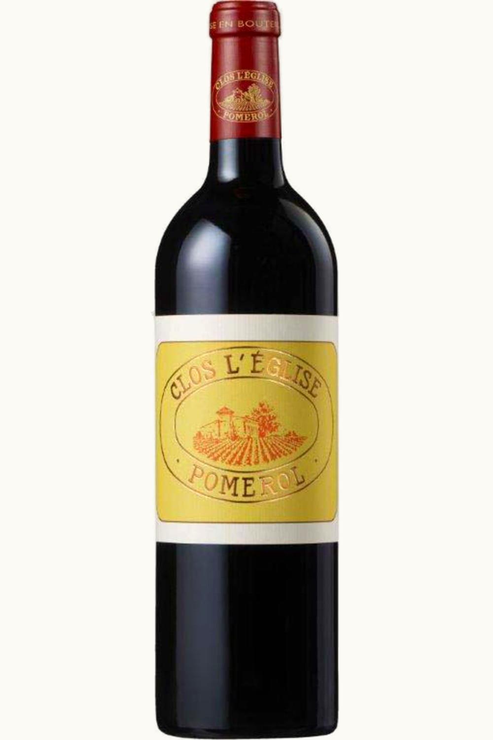 Clos l'Eglise Clos l'Eglise Pomerol Bordeaux, 1990