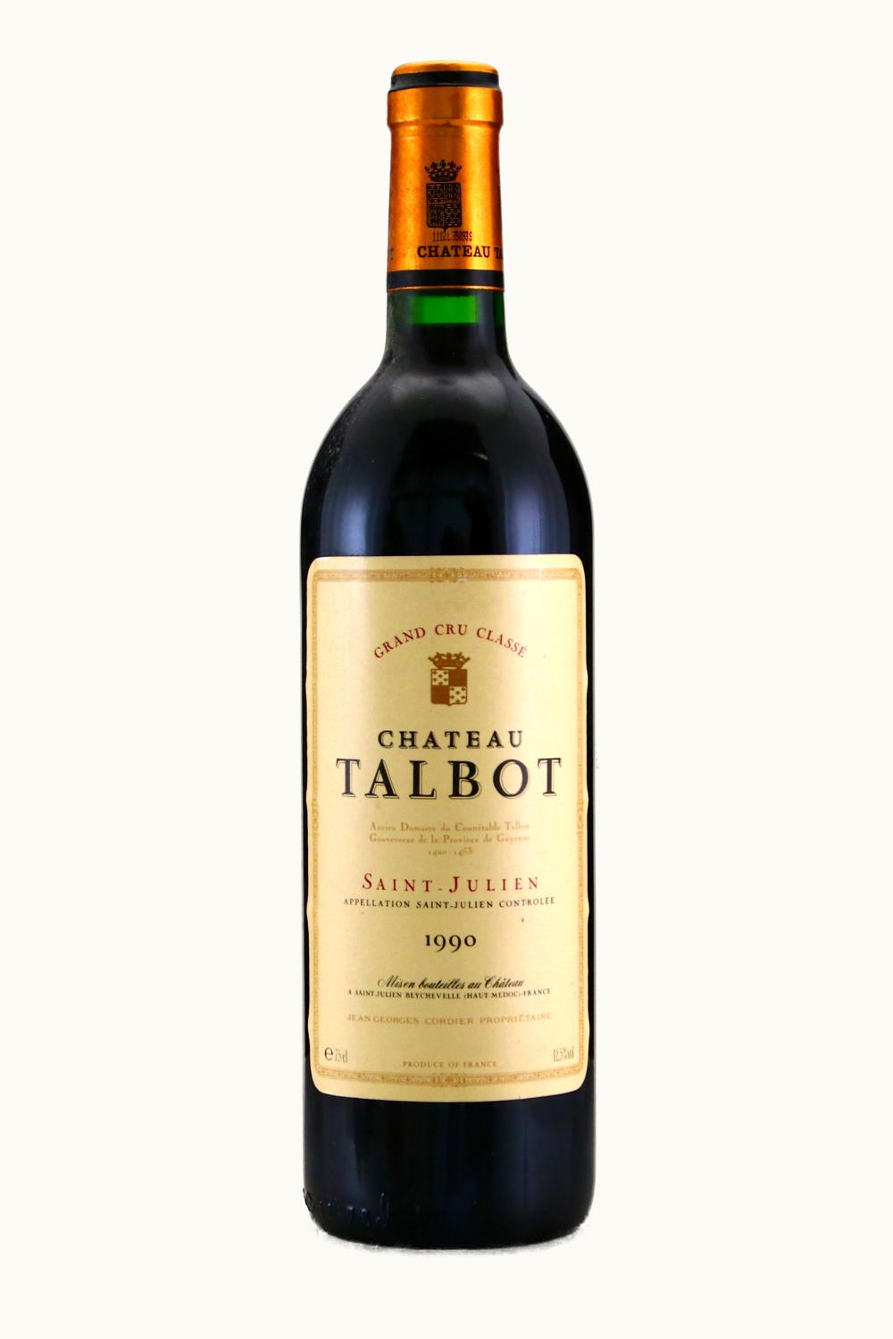 Chateau Talbot Chateau Talbot St-Julien Medoc Bordeaux, 1990 UZ0641535