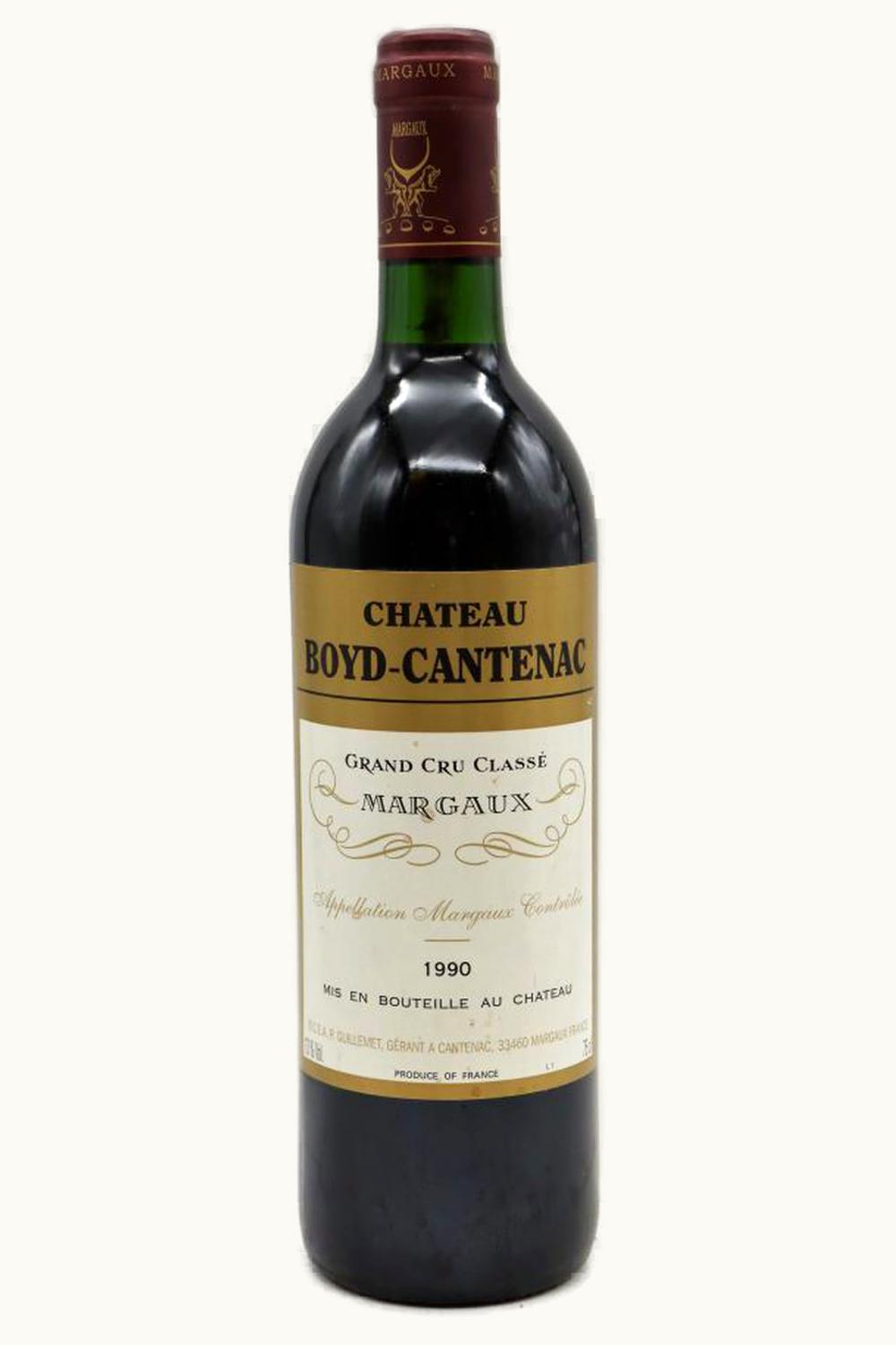 Château Boyd-Cantenac Château Boyd-Cantenac Margaux Medoc Bordeaux, 1990