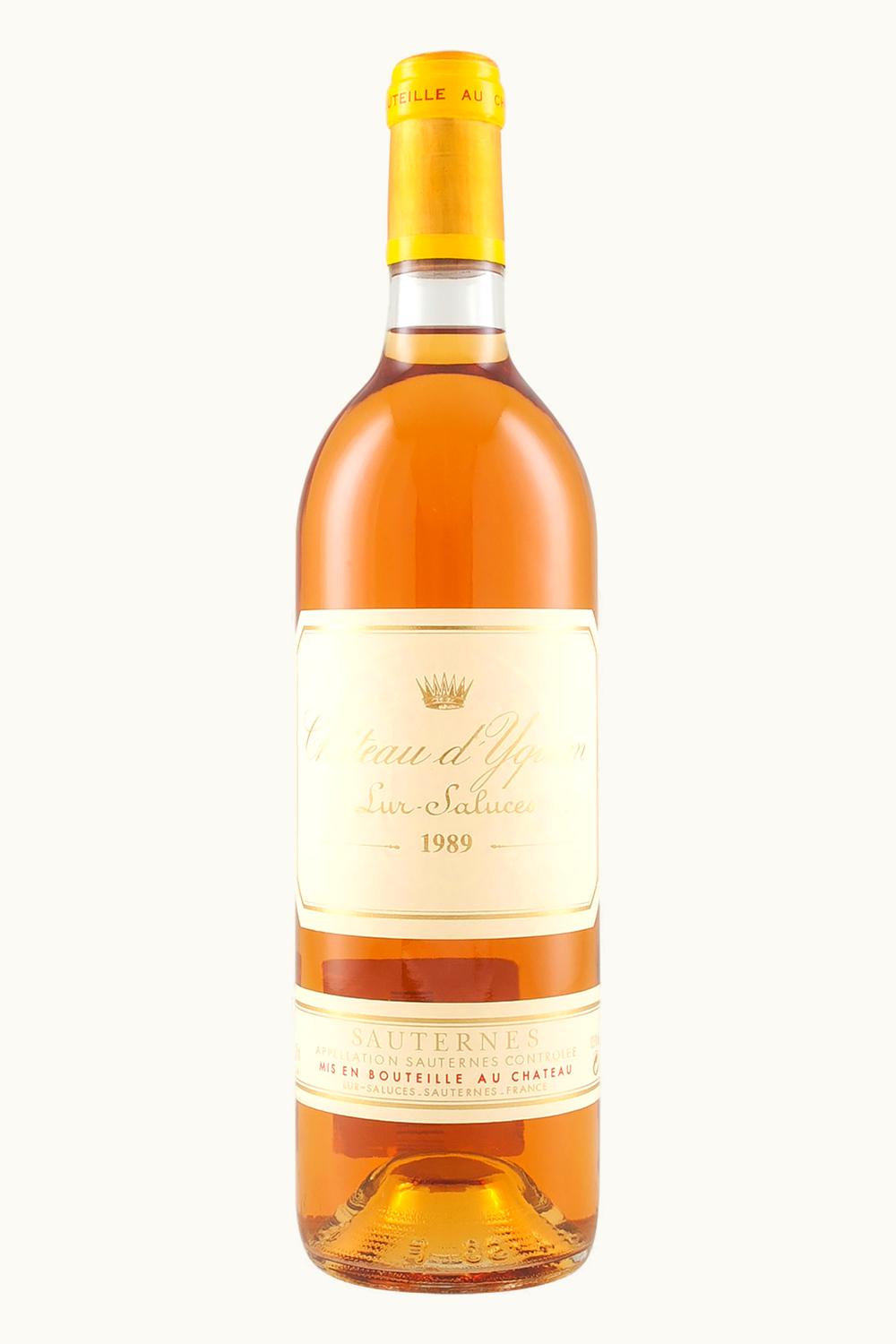 Château d'Yquem Château d'Yquem Sauternes Bordeaux, 1989