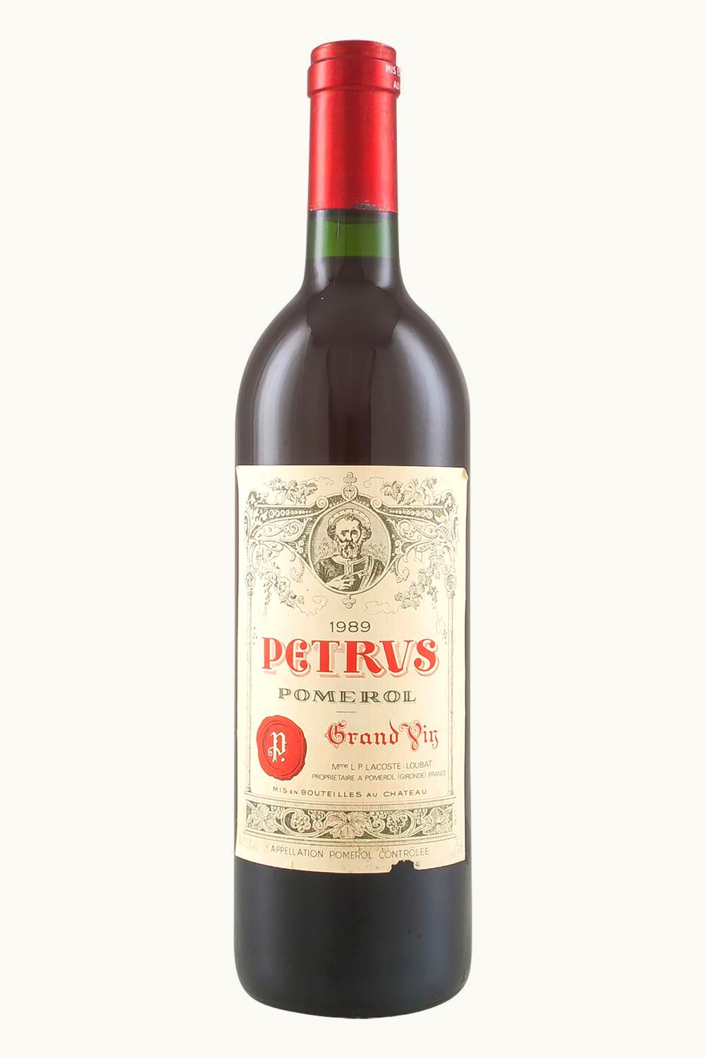 Château Pétrus Château Pétrus Pomerol Bordeaux, 1989