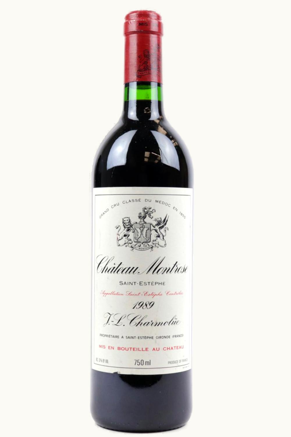 Château Montrose Château Montrose St-Estephe Medoc Bordeaux, 1989