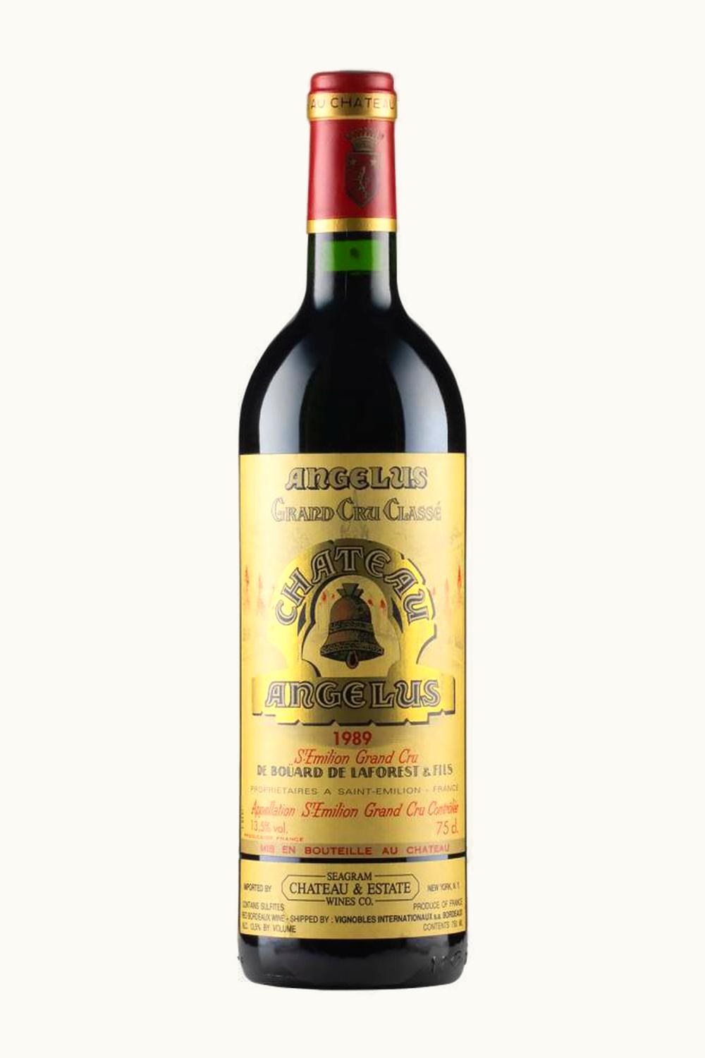 Château Angélus Angelus St-Emilion Bordeaux, 1989