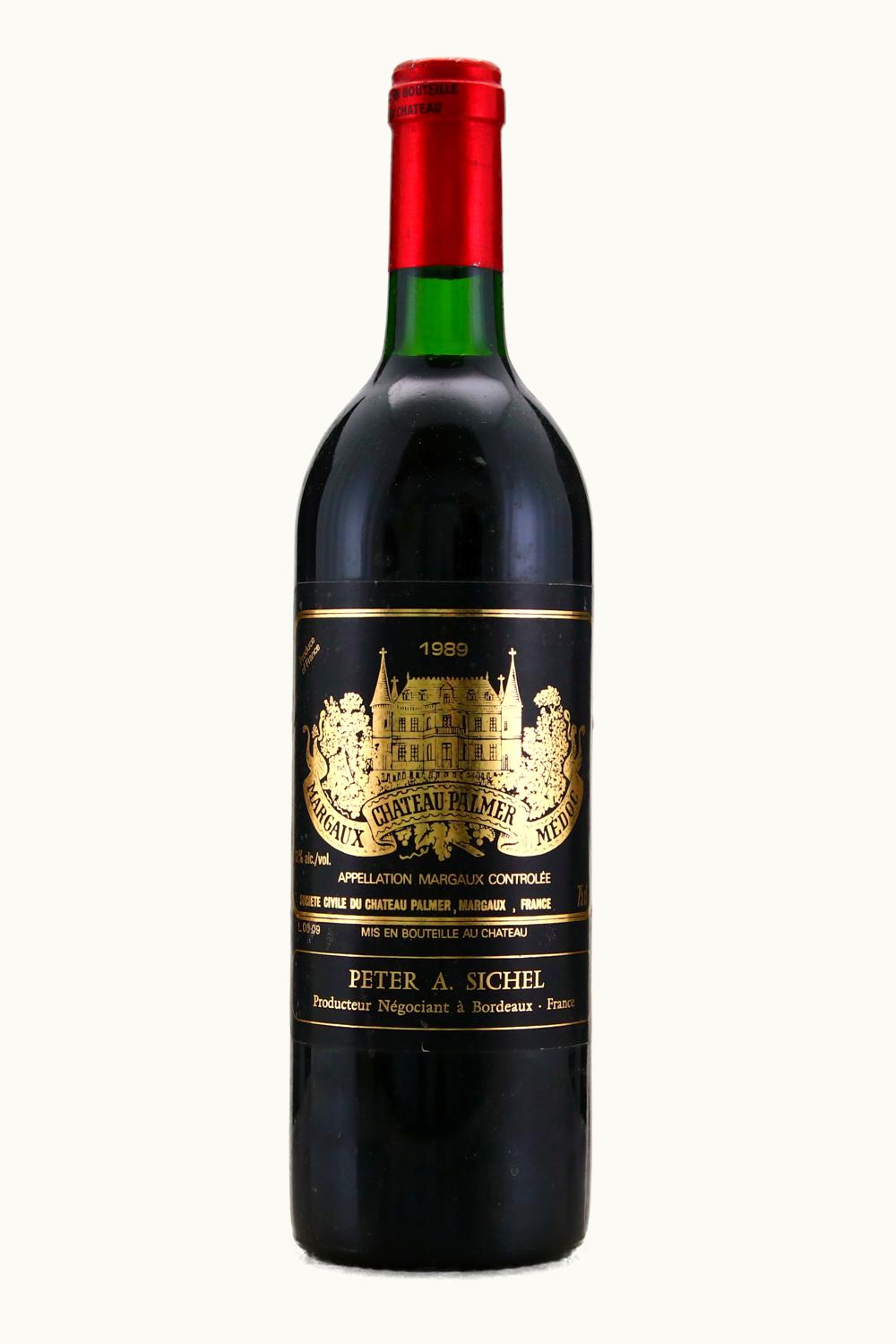 Château Palmer Château Palmer Margaux Medoc Bordeaux, 1989