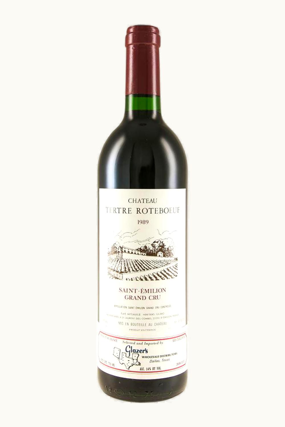 Le Tertre-Rôteboeuf Le Tertre-Rôteboeuf St-Emilion Bordeaux, 1989