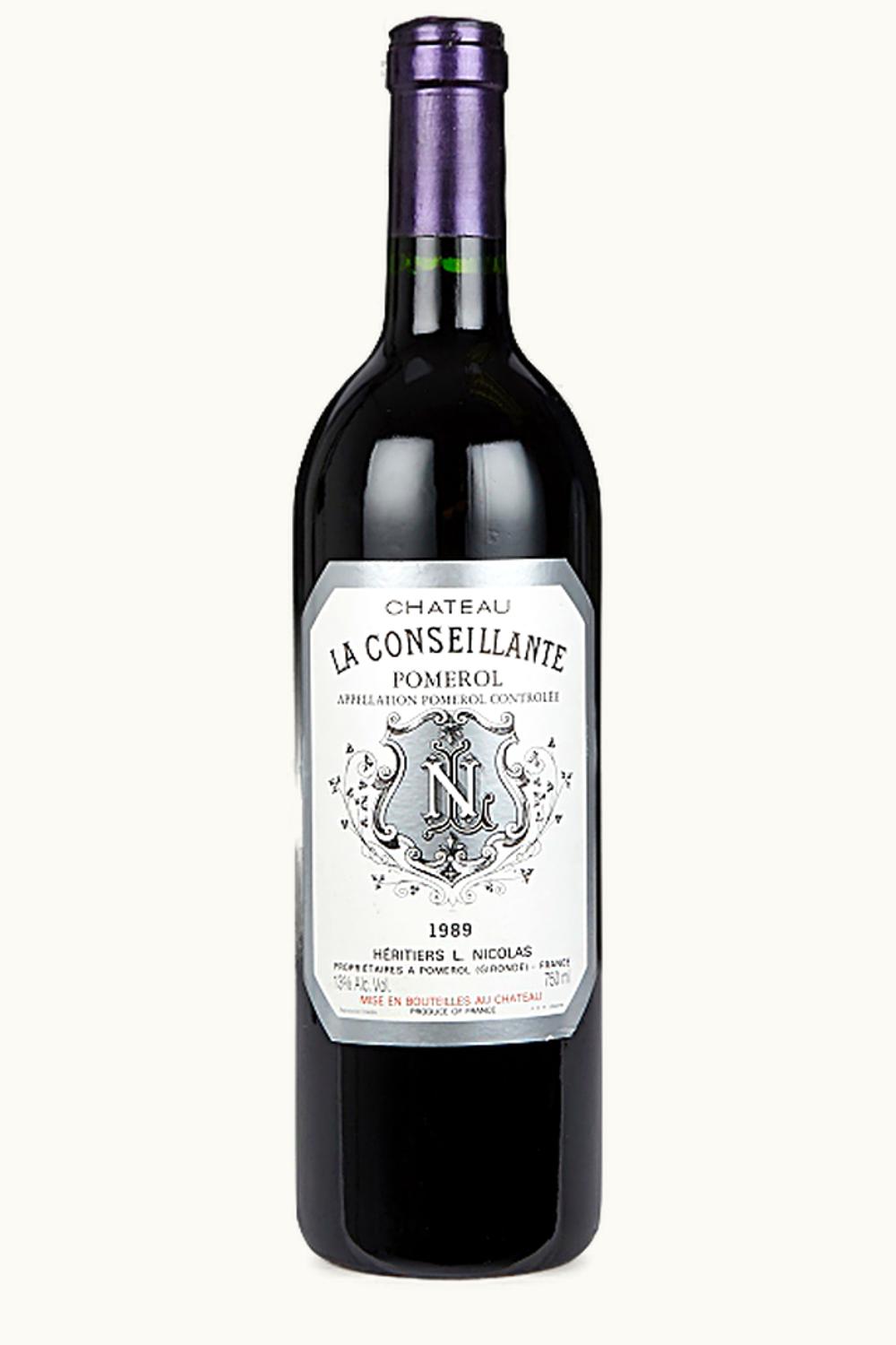 Château La Conseillante La Conseillante Pomerol Bordeaux, 1989