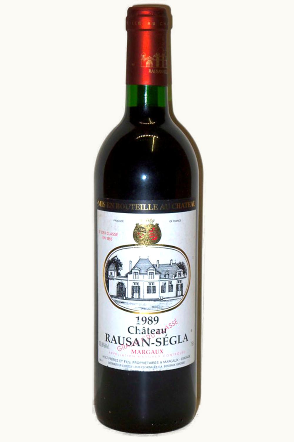 Château Rauzan-Ségla Château Rauzan-Ségla Margaux Medoc Bordeaux, 1989