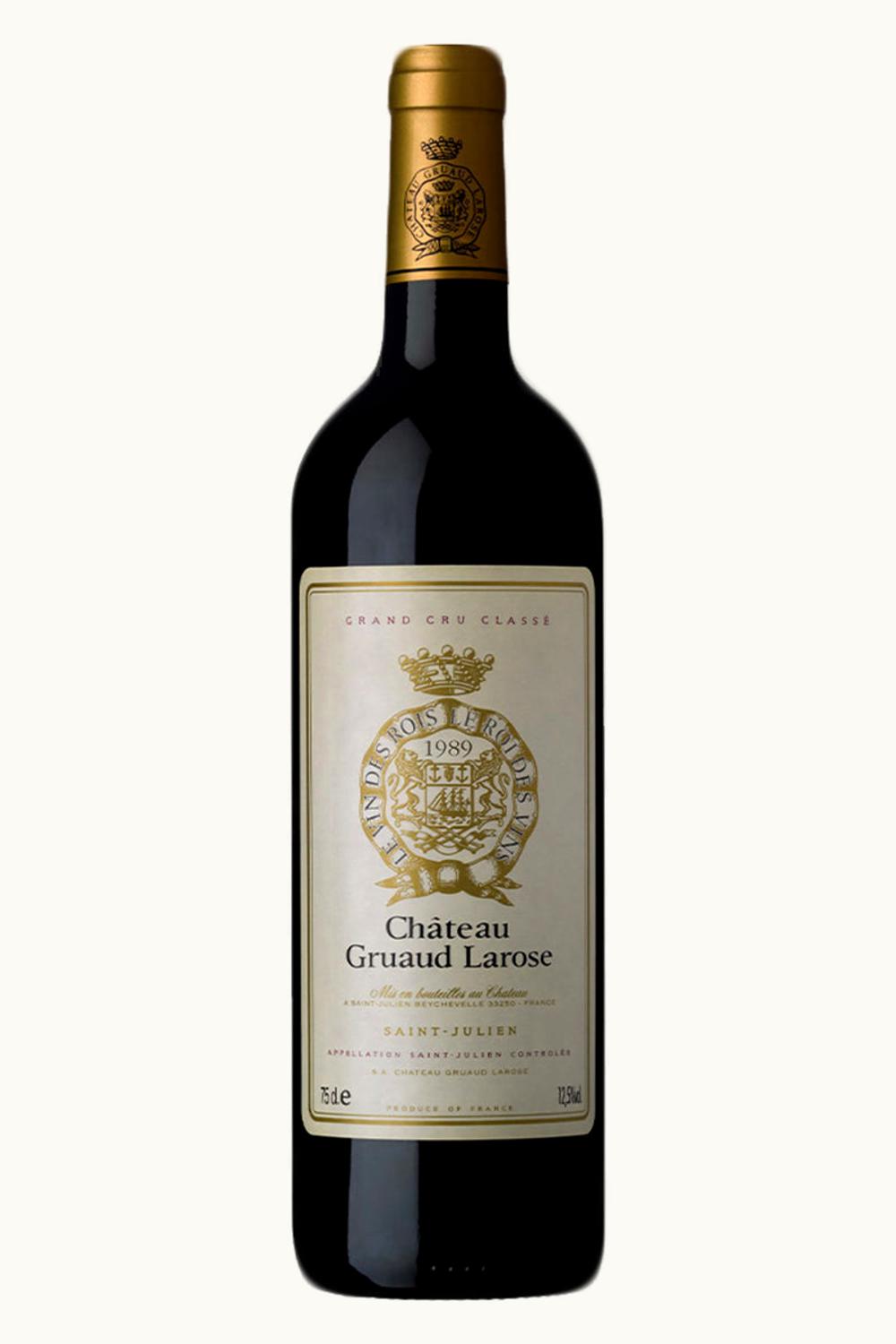Château Gruaud-Larose Château Gruaud-Larose St-Julien Medoc Bordeaux, 1989