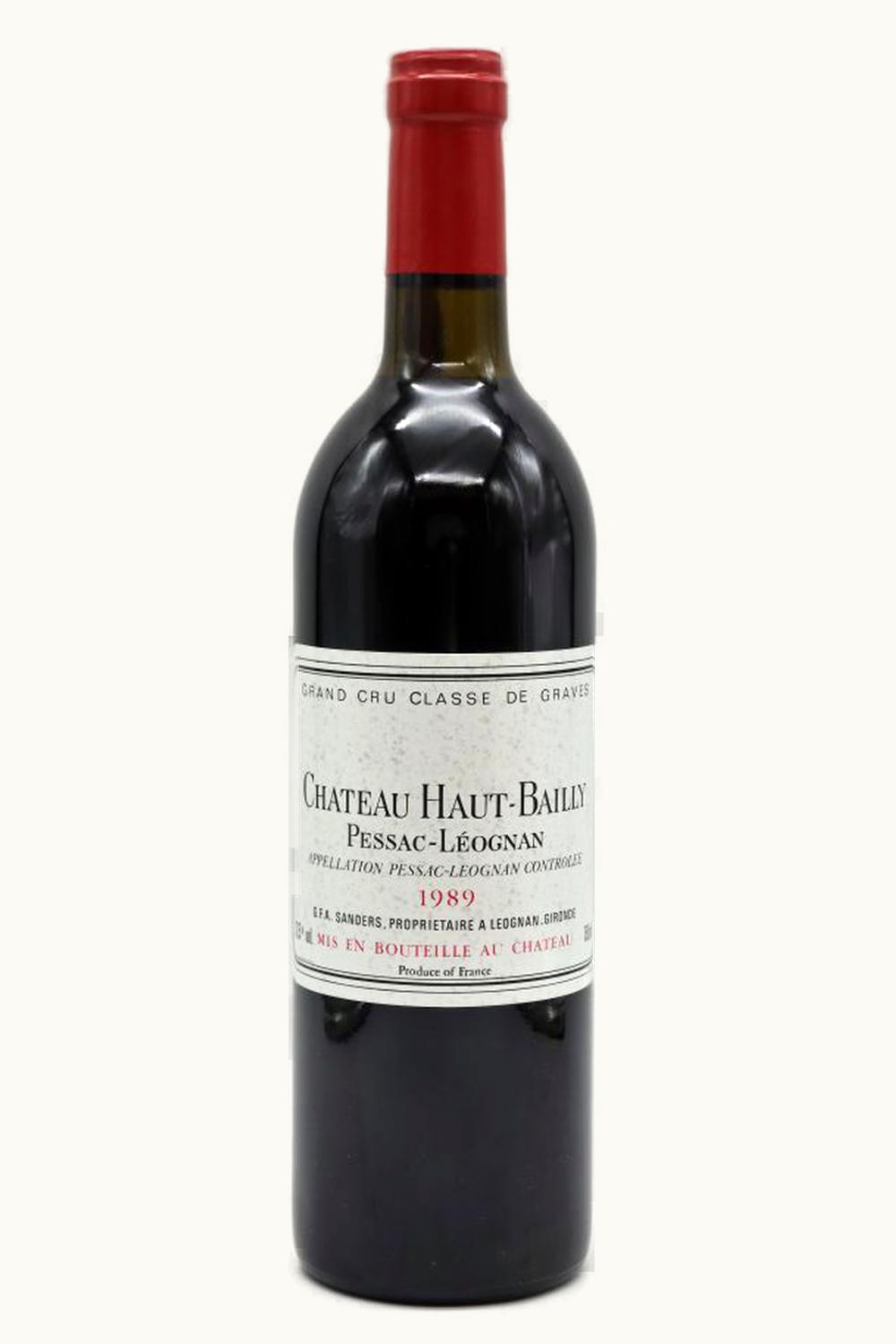 Haut Bailly Haut Bailly Pessac-Leognan Bordeaux, 1989