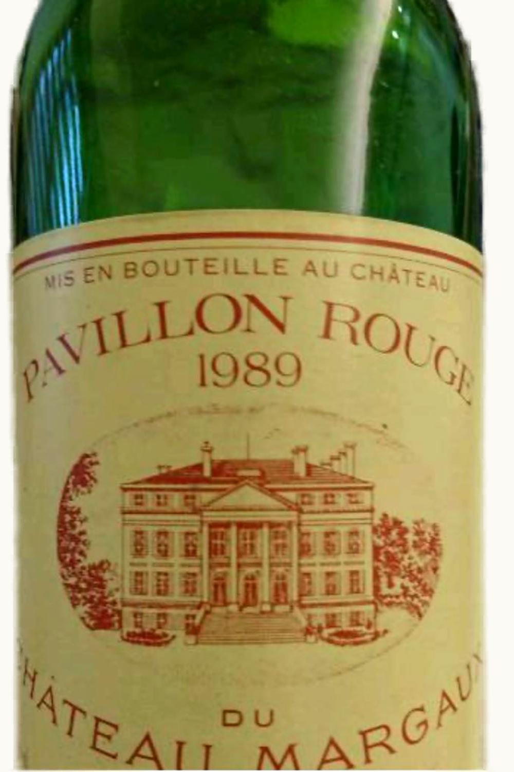 Pavillon Rouge du Château Margaux Pavillon Rouge du Château Margaux Medoc Bordeaux, 1989