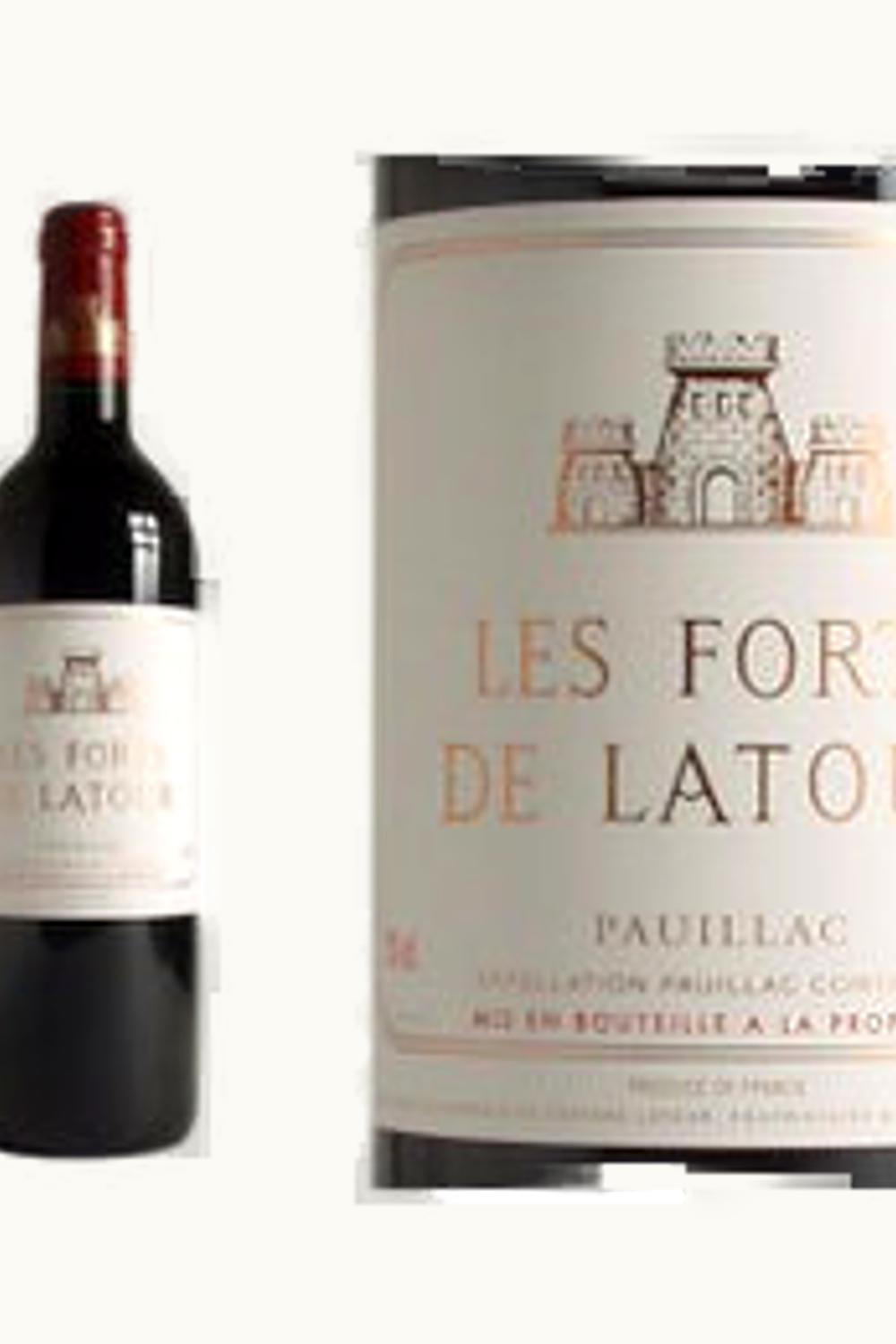Château Latour Château Latour Les Fort de Pauillac Medoc Bordeaux, 1989
