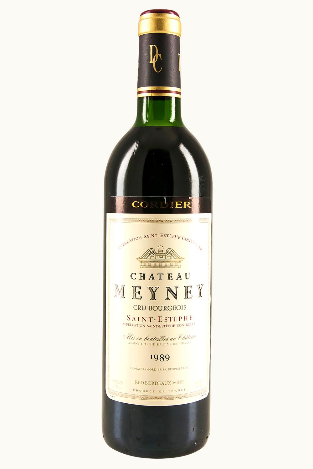Château Meyney Meyney St-Estephe Medoc Bordeaux, 1989