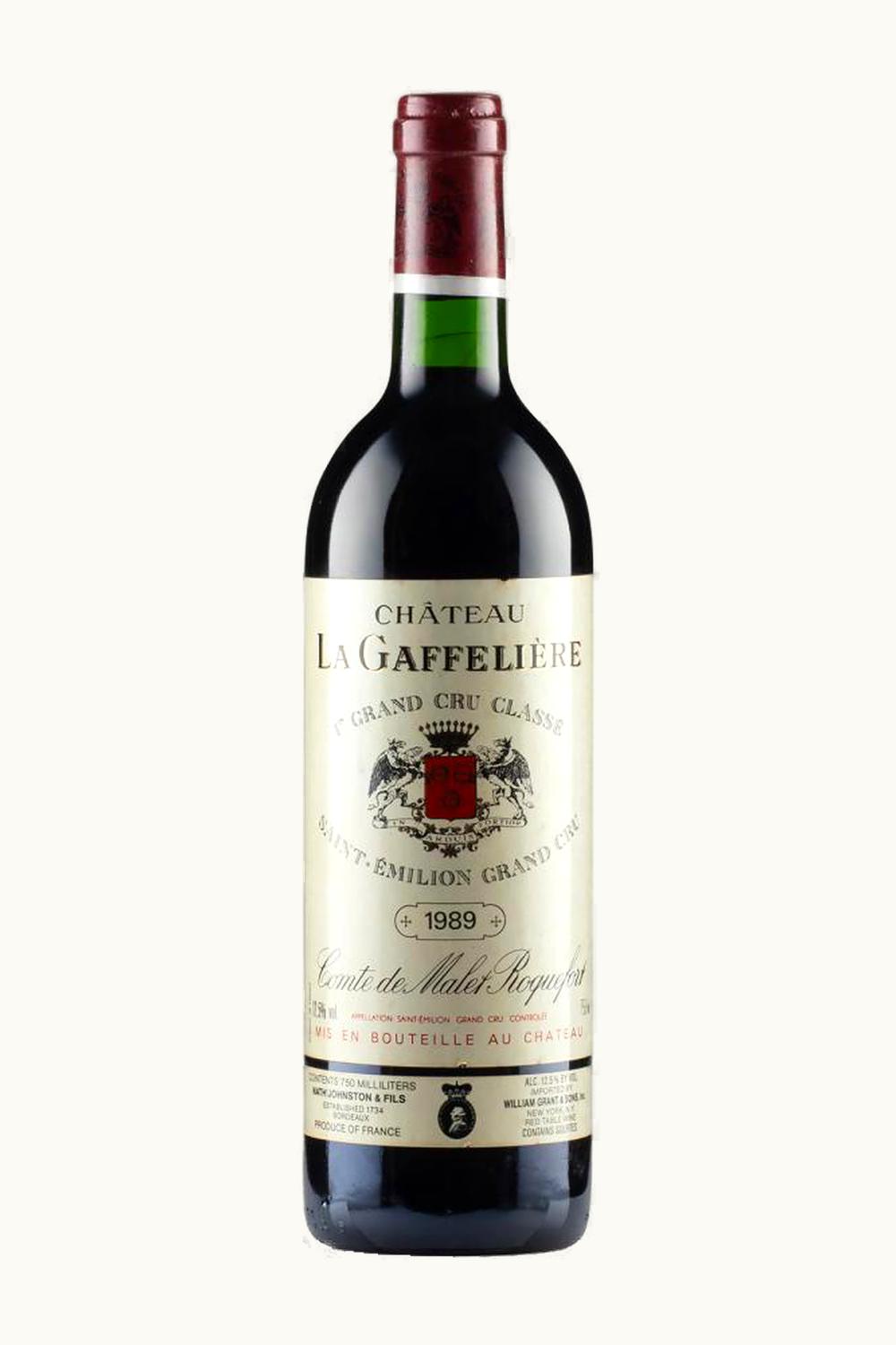 La Gaffelière La Gaffelière St-Emilion Bordeaux, 1989
