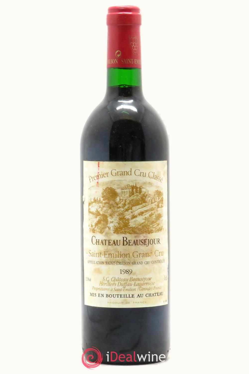 Duffau La Garosse Duffau La Garosse St-Emilion Grand Cru Bordeaux, 1989
