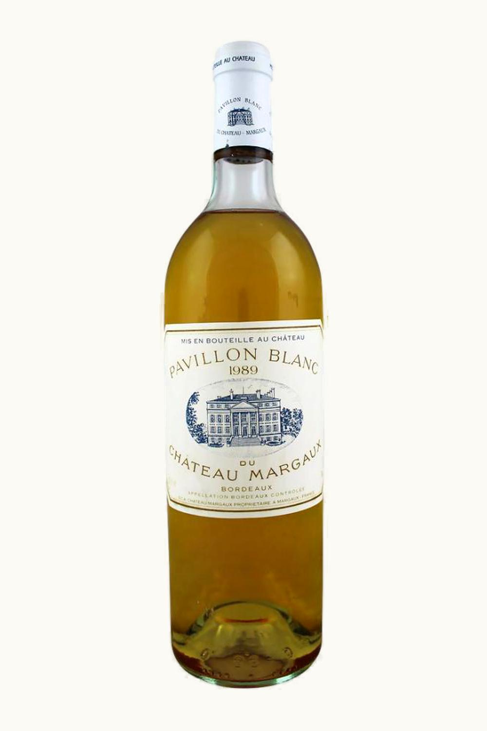 Château Pavillon Blanc du Château Margaux Pavillon Blanc du Château Margaux Bordeaux, 1989