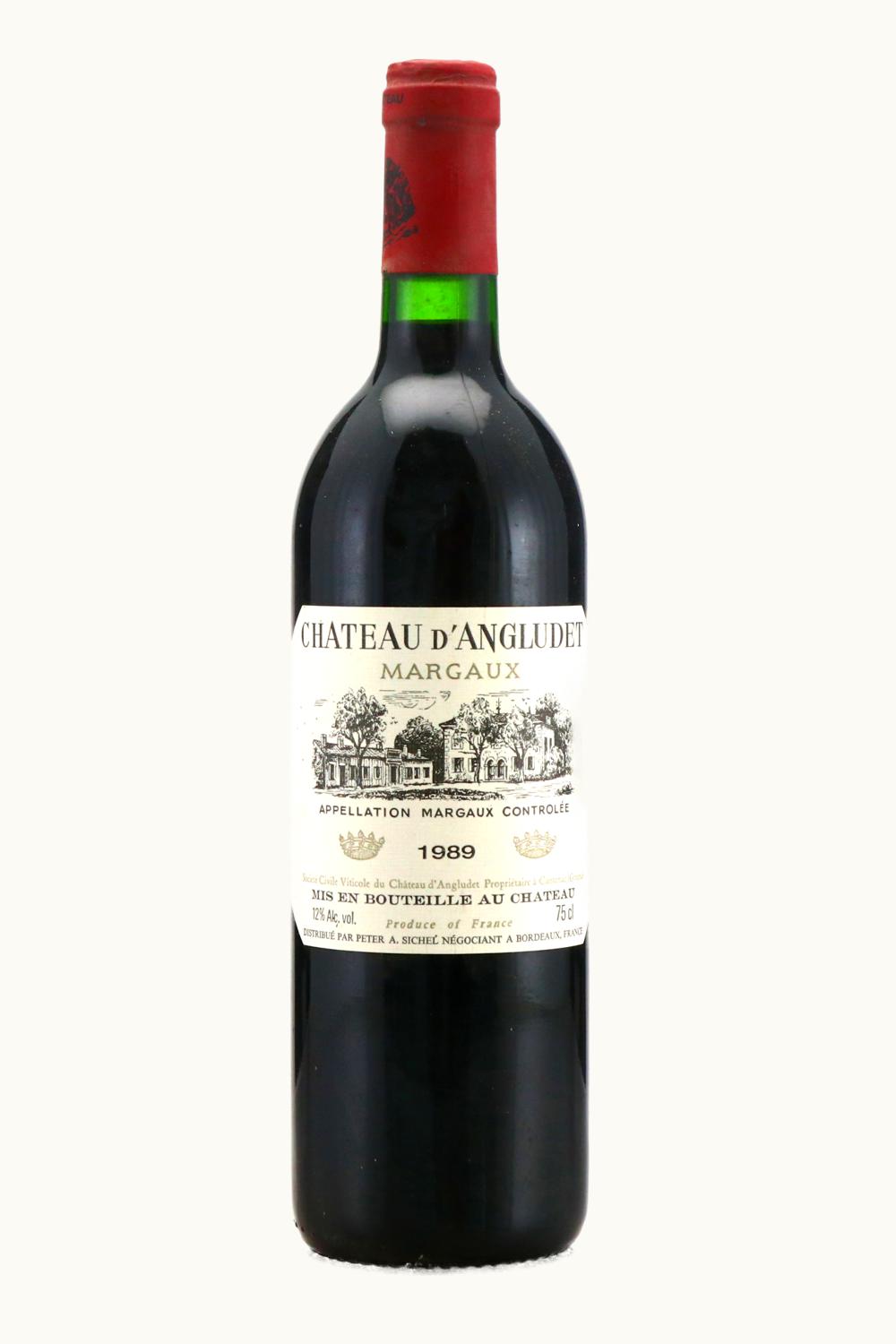 D'Angludet D'Angludet Margaux Medoc Bordeaux, 1989