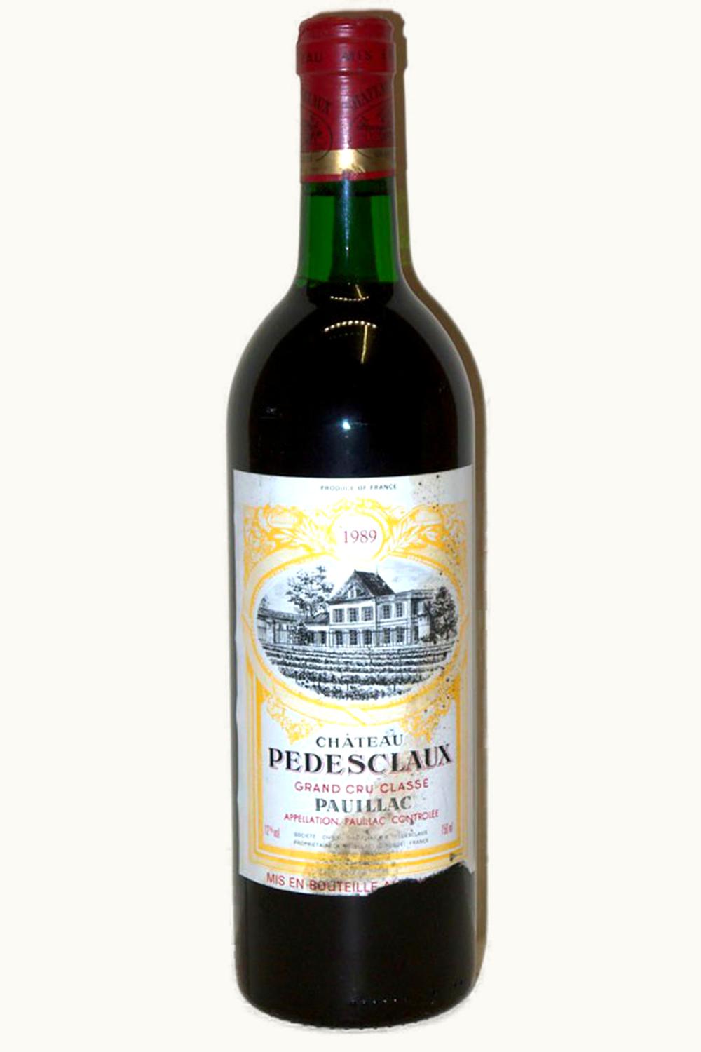 Pedesclaux Pedesclaux Pauillac Medoc Bordeaux, 1989