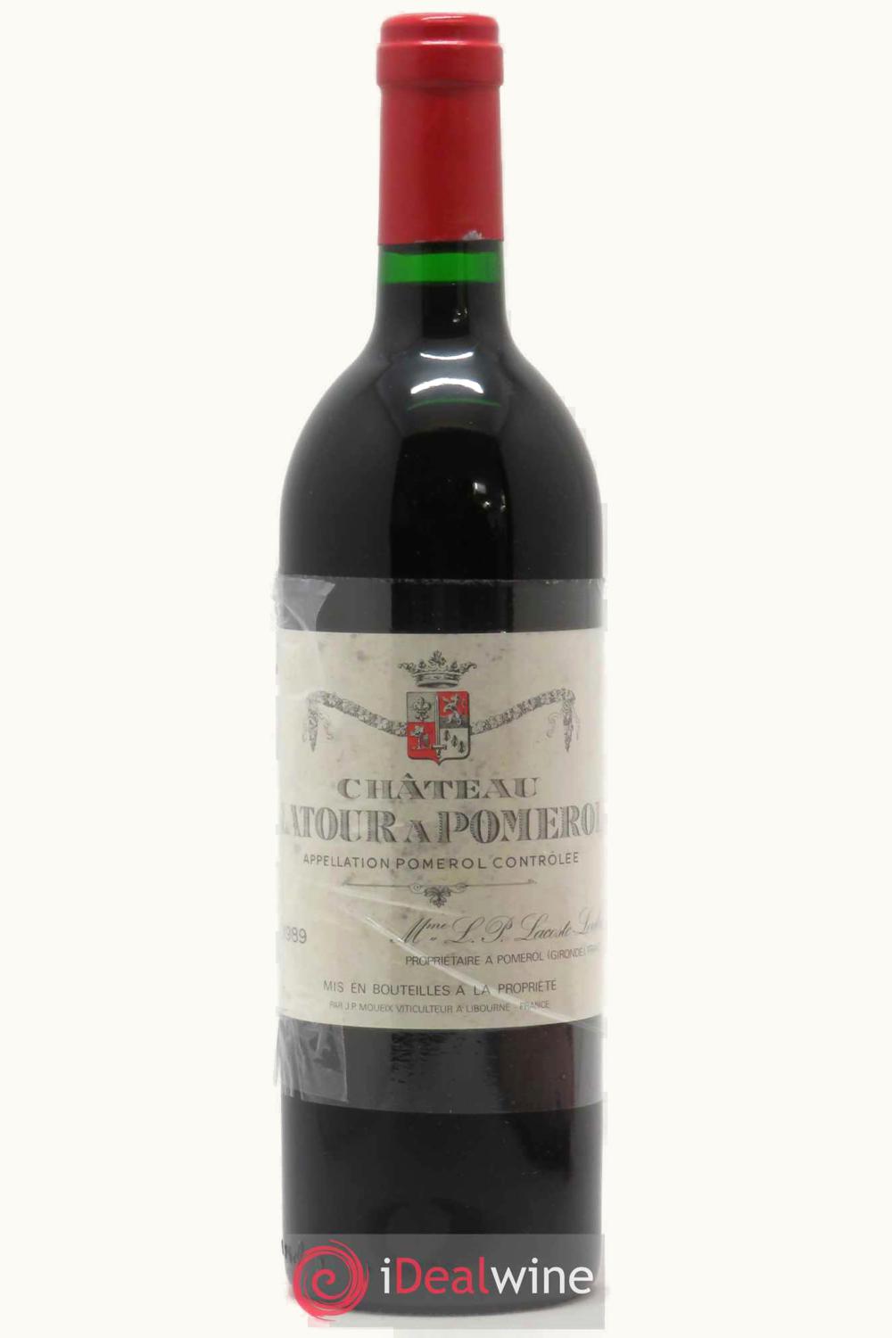 Château Latour à Pomerol Château Latour à Pomerol Bordeaux, 1989