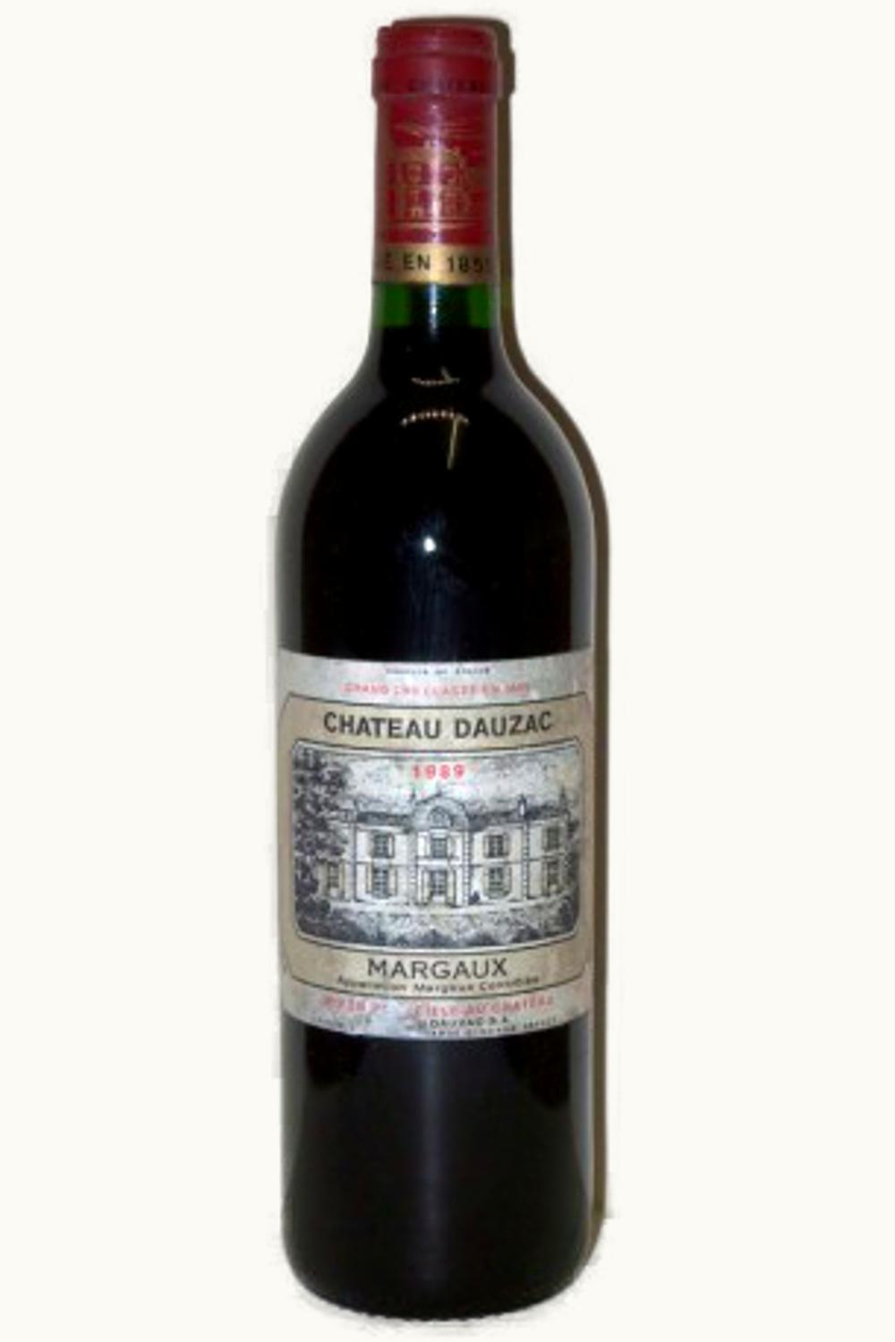 Château Dauzac Dauzac Margaux Medoc Bordeaux, 1989