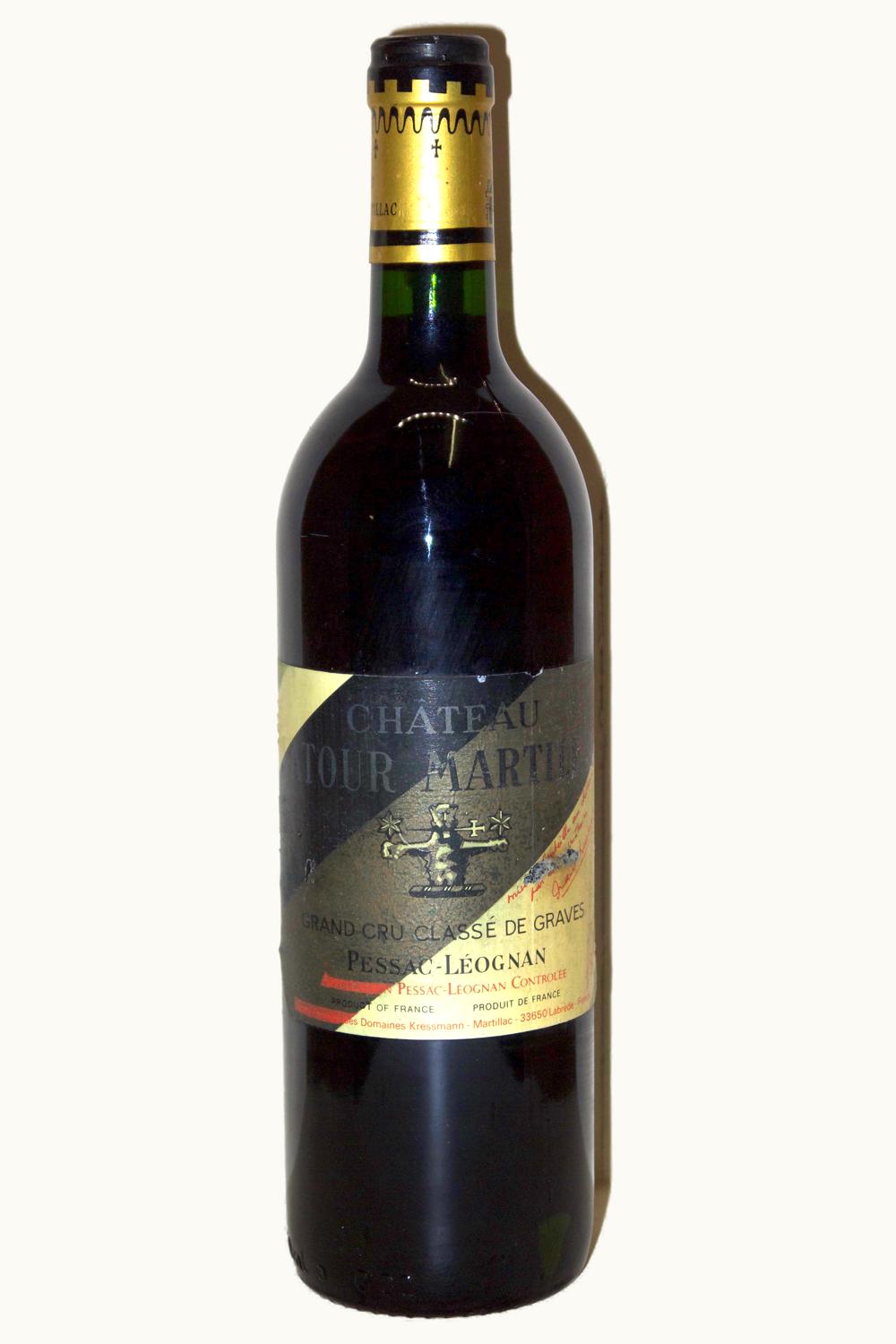 Château Latour-Martillac Château Latour-Martillac Pessac-Leognan Bordeaux, 1989