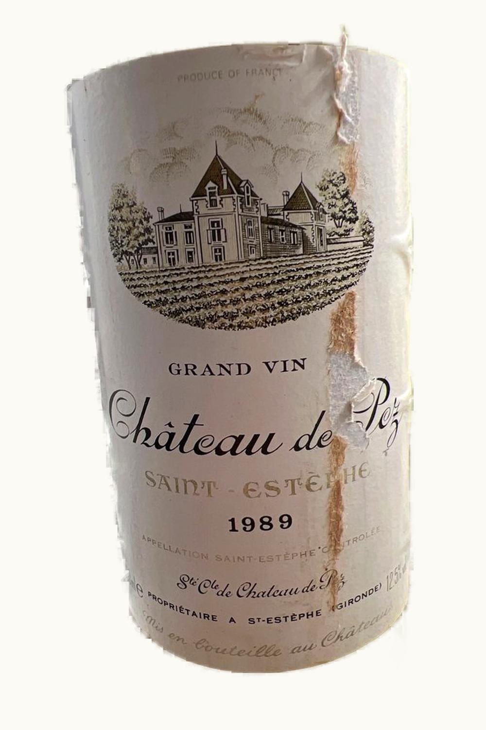 De Pez De Pez St-Estephe Medoc Bordeaux, 1989