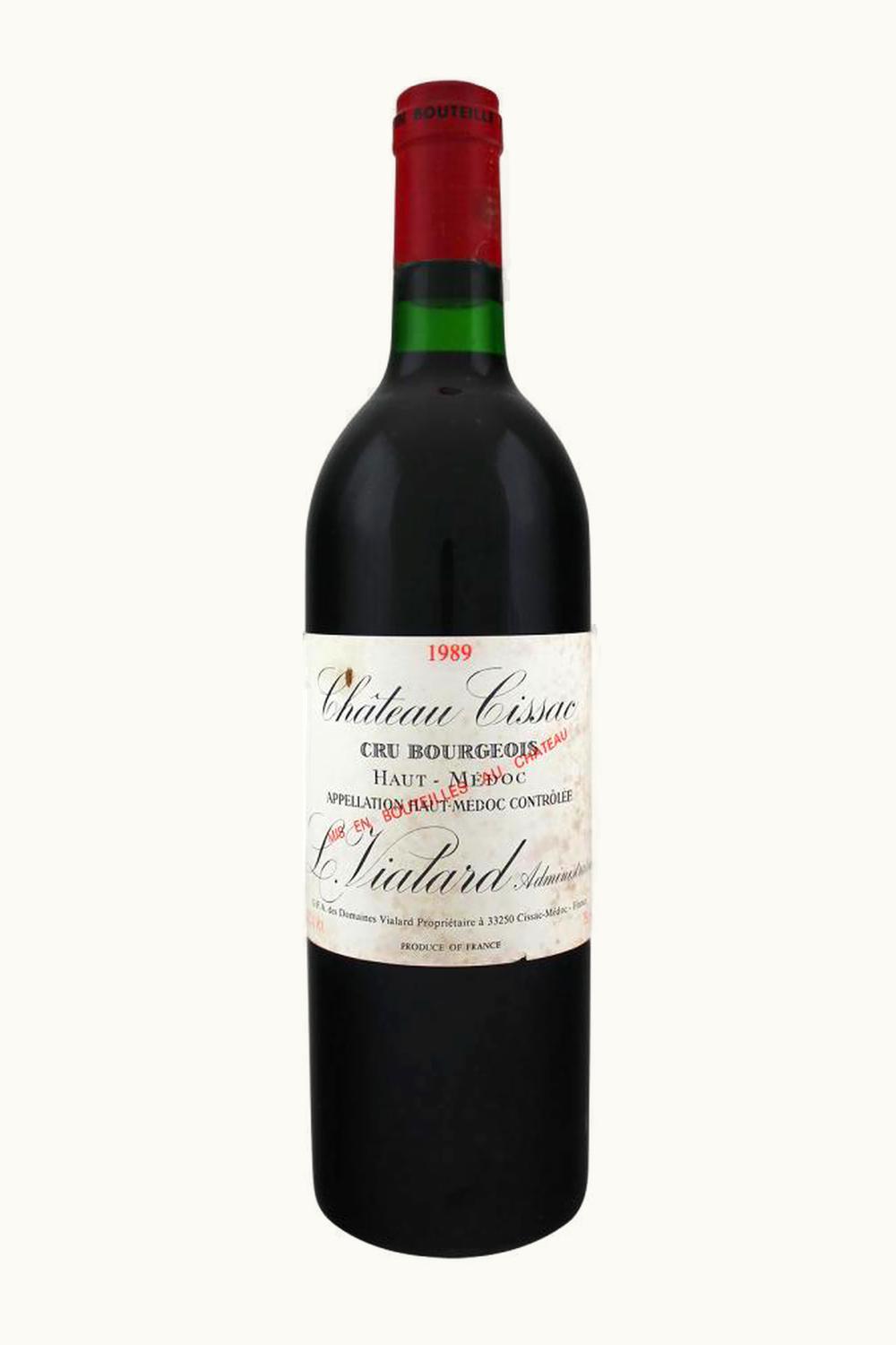 Cissac Cissac Haut-Medoc Bordeaux, 1989