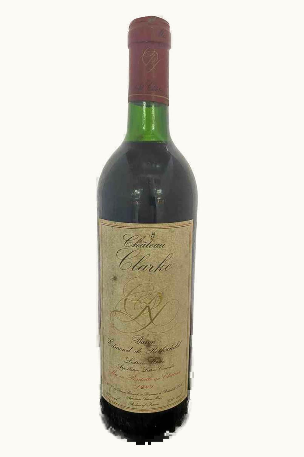 Château Clarke Château Clarke Listrac Medoc Bordeaux, 1989