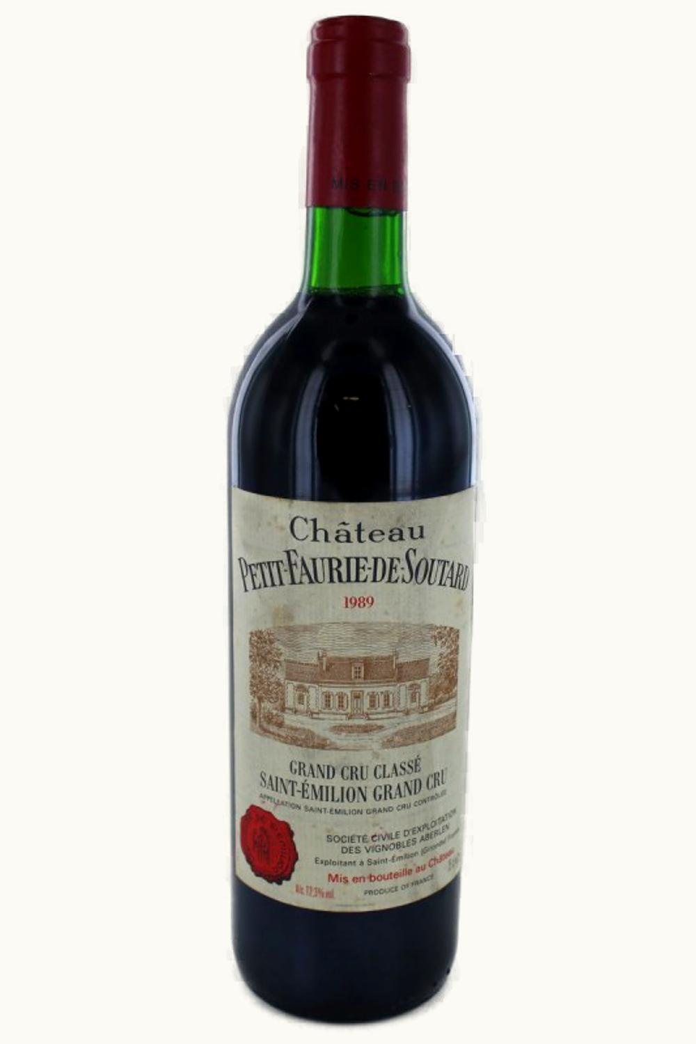 Château Petit Faurie de Soutard Château Petit Faurie de Soutard St-Emilion Grand Cru Bordeaux, 1989