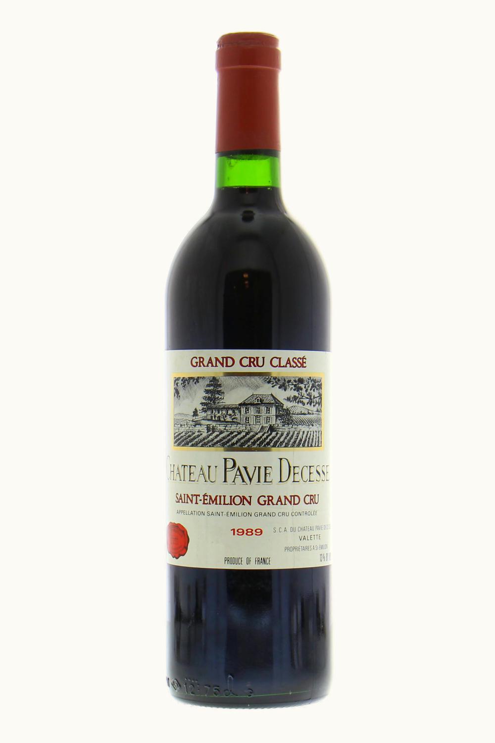 Château Pavie-Decesse Château Pavie-Decesse St-Emilion Bordeaux, 1989