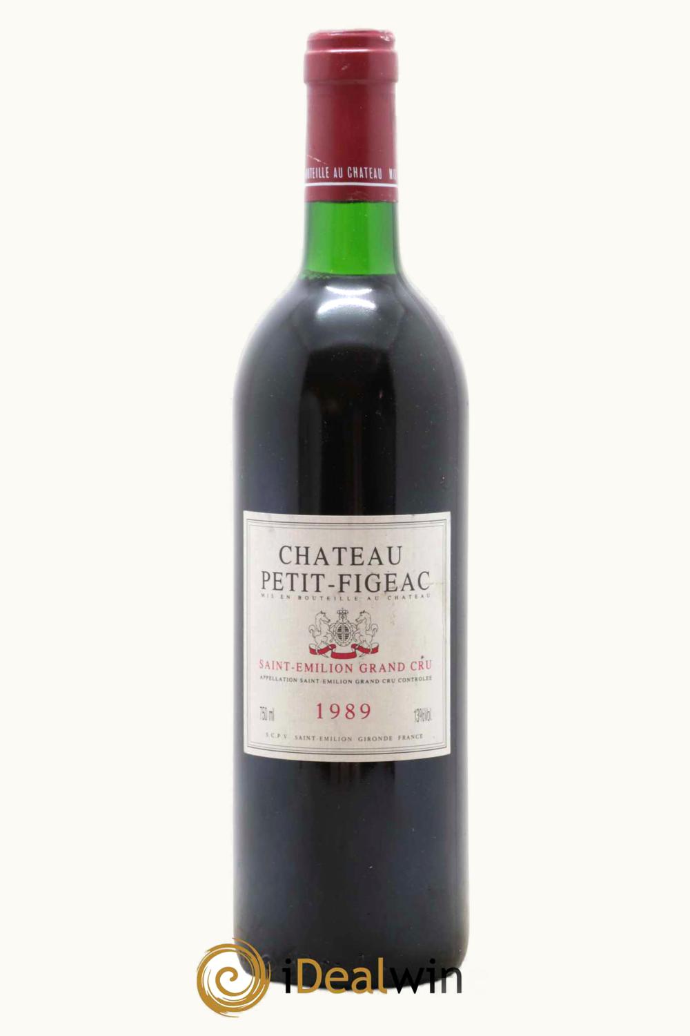 Petit Figeac Petit Figeac St-Emilion Bordeaux, 1989