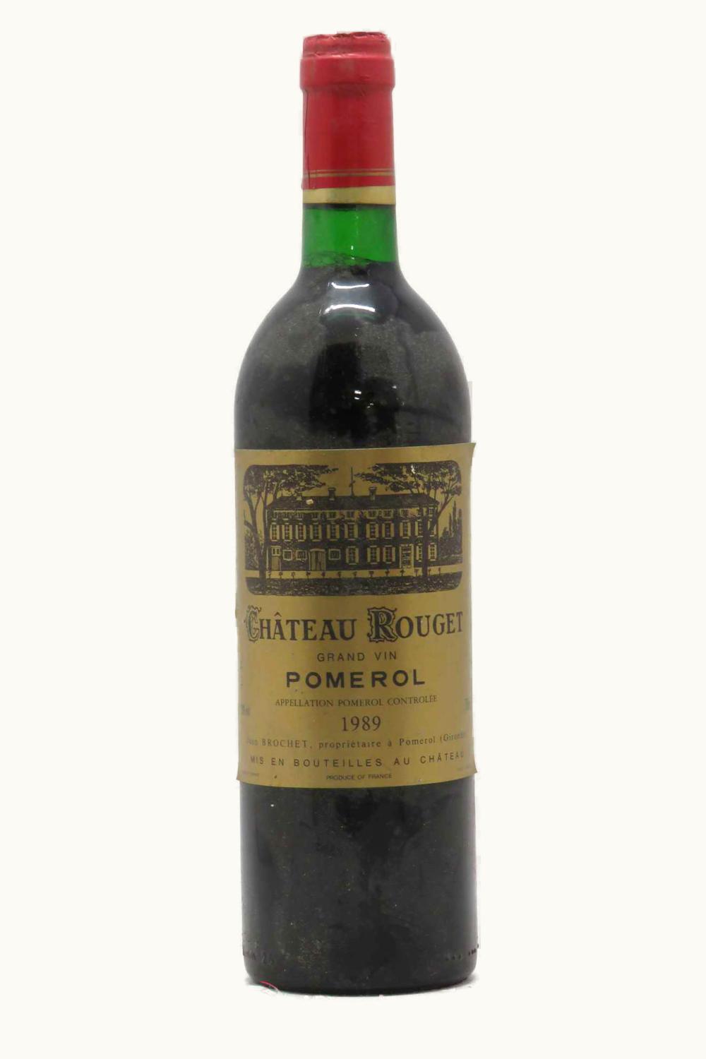 Château Rouget Rouget Pomerol Bordeaux, 1989