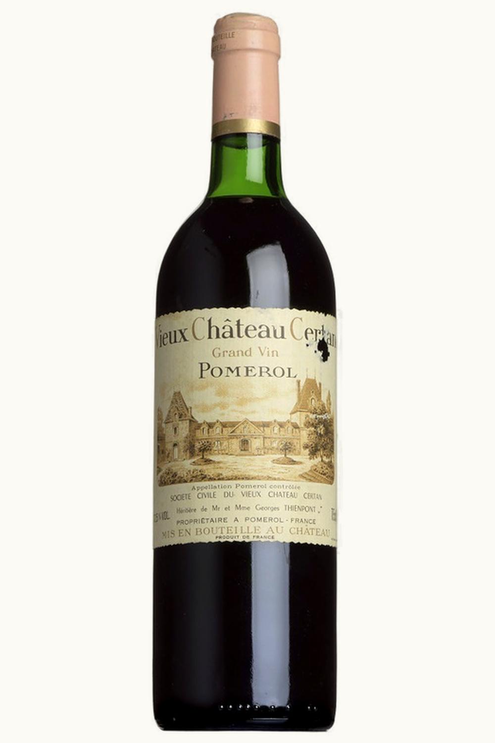 VIeux Château Certan Vieux Château Certan Pomerol Bordeaux, 1988