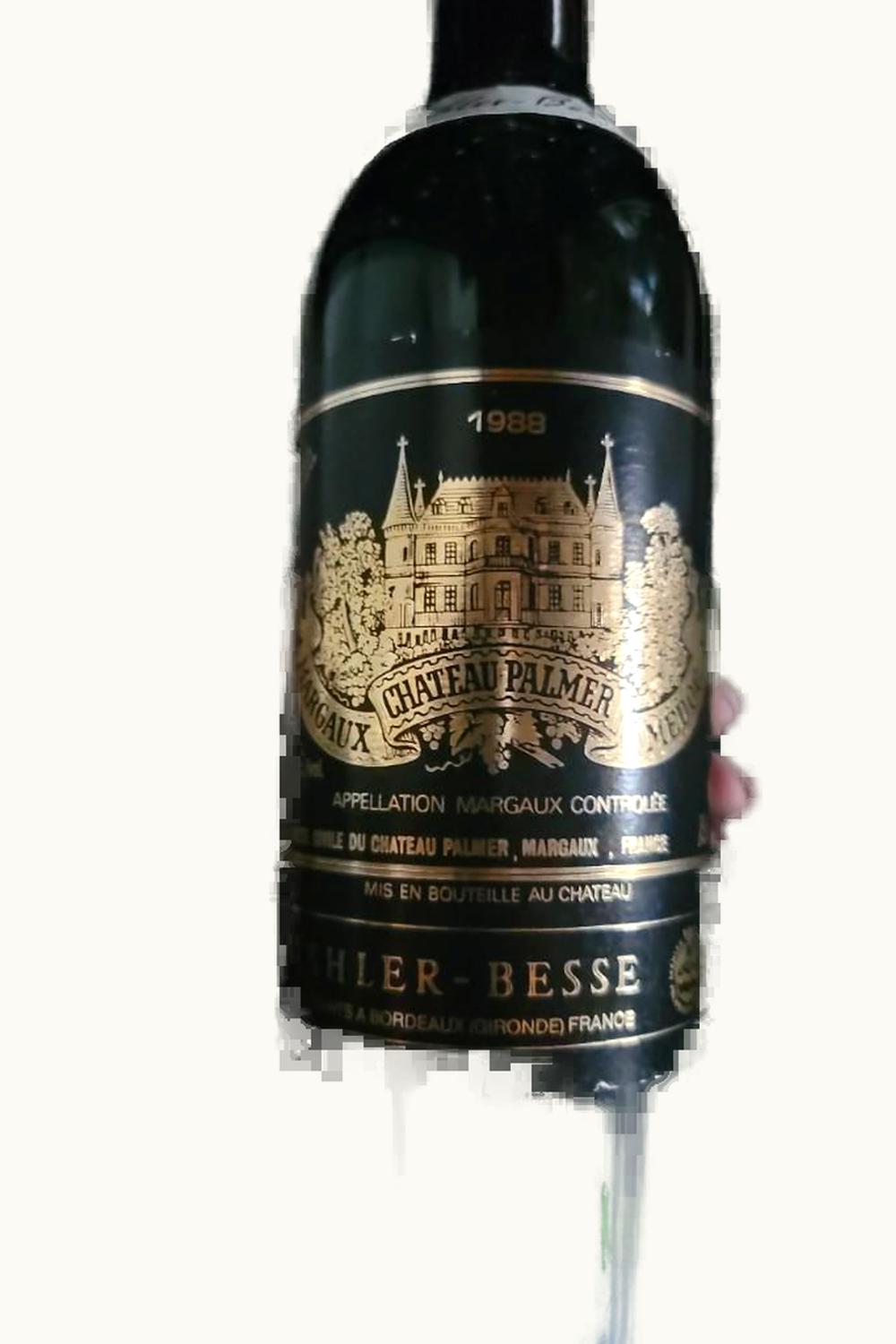Château Palmer Château Palmer Margaux Medoc Bordeaux, 1988
