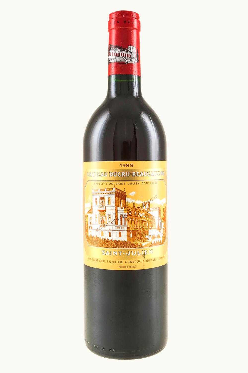Château Ducru-Beaucaillou Château Ducru-Beaucaillou St-Julien Medoc Bordeaux, 1988 UZ0641776