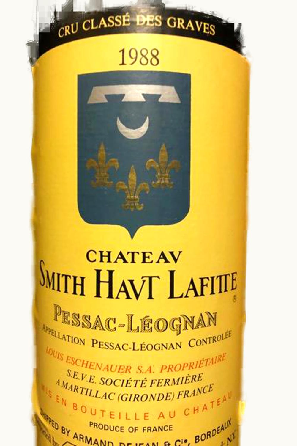 Château Smith Haut Lafitte Château Smith Haut Lafitte Pessac-Leognan Bordeaux, 1988