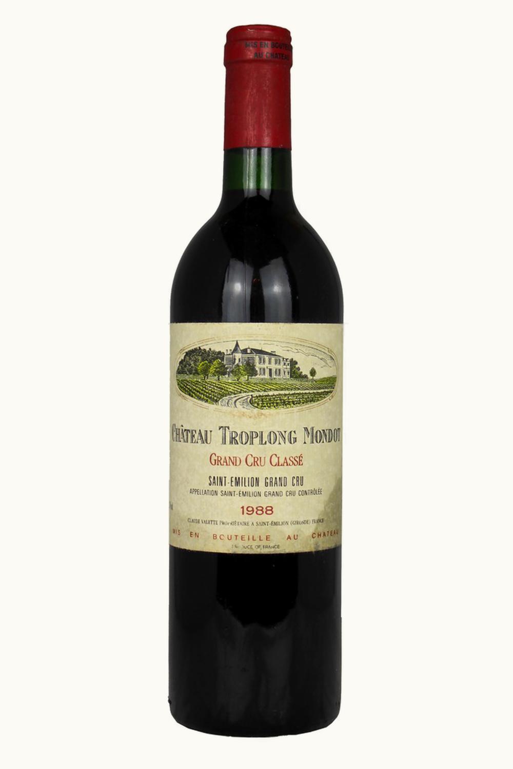 Château Troplong-Mondot Château Troplong-Mondot St-Emilion Grand Cru Bordeaux, 1988