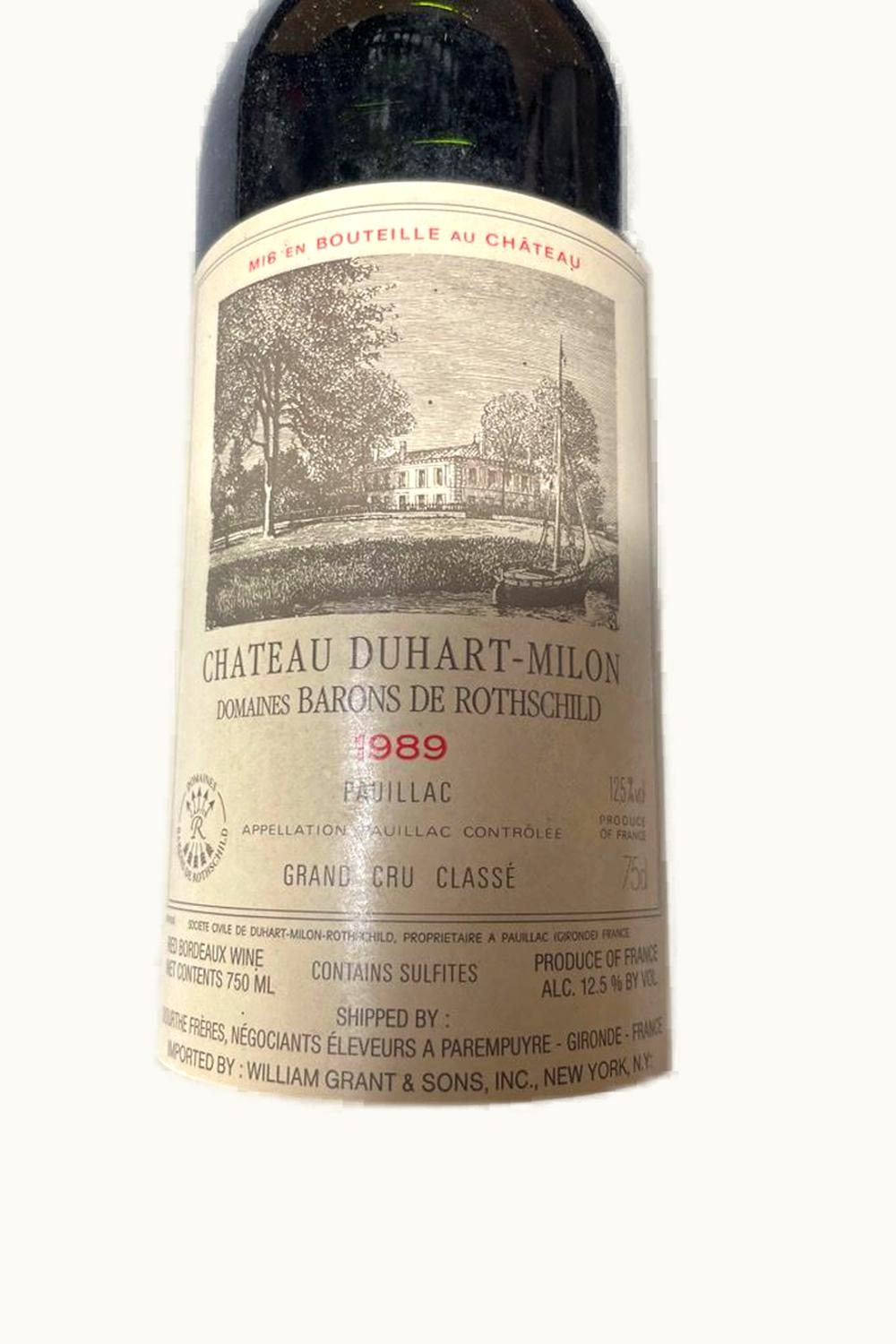Château Duhart-Milon Château Duhart-Milon Pauillac Medoc Bordeaux, 1988