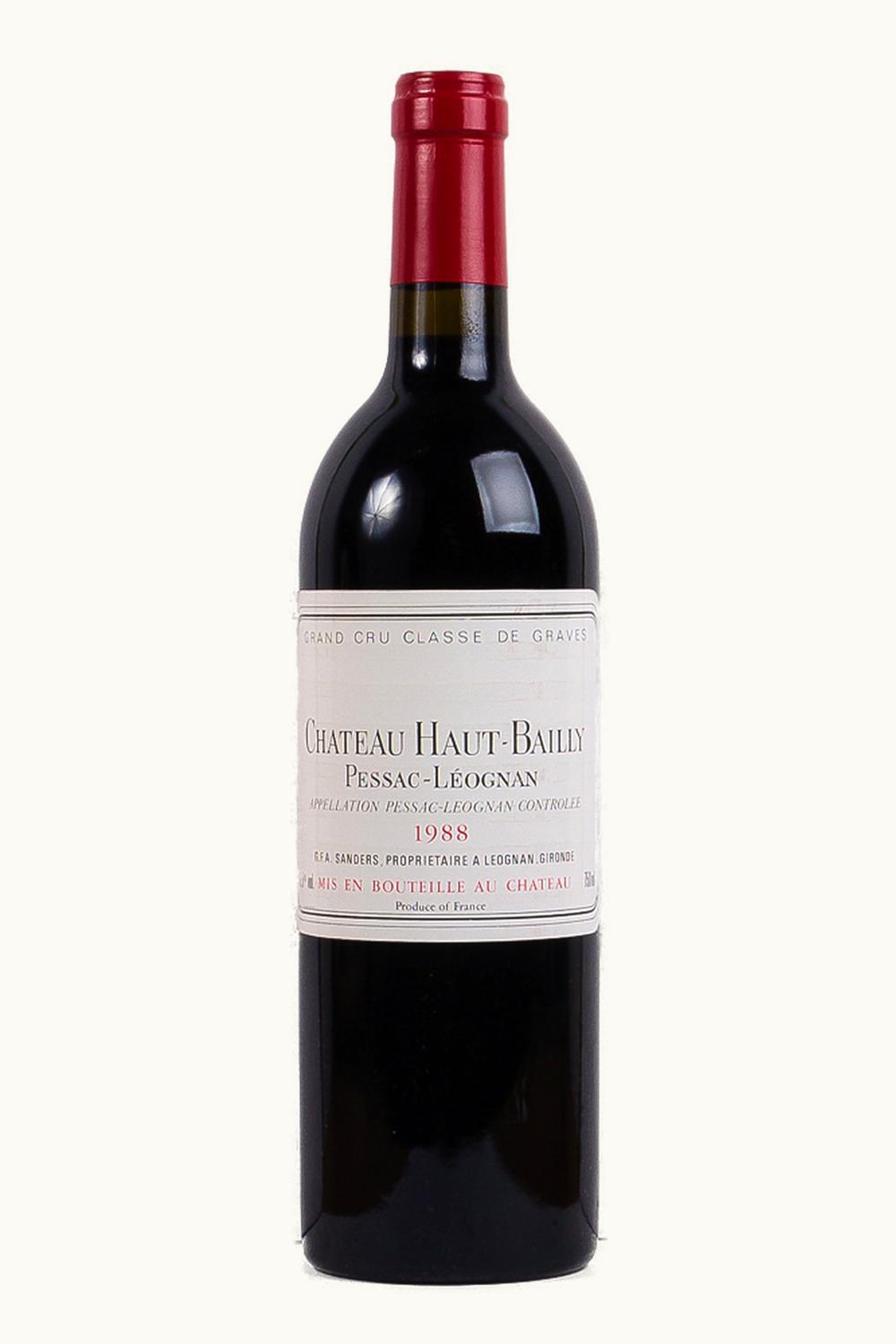 Château Haut-Bailly Château Haut-Bailly Pessac-Leognan Bordeaux, 1988